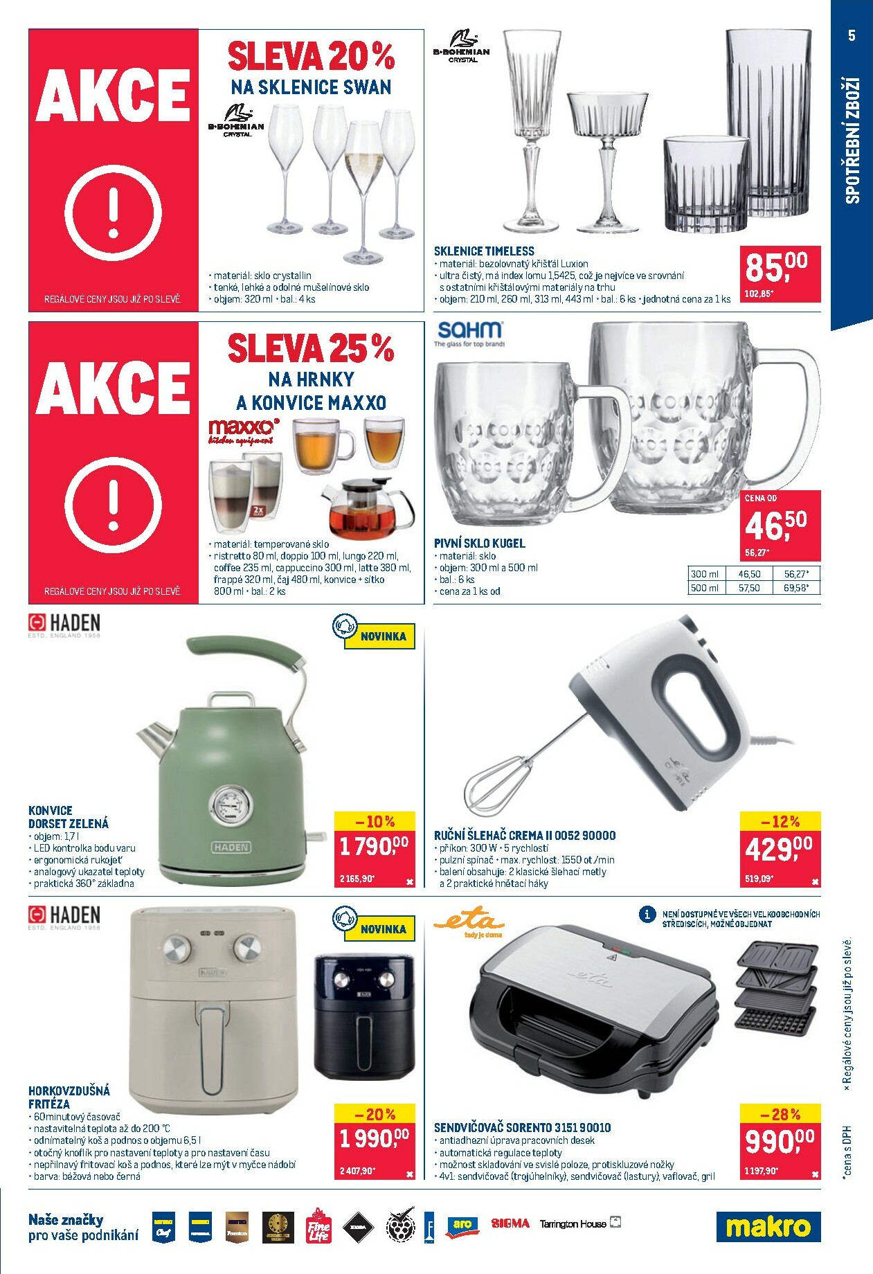 makro - Aktuální leták Makro - Spotřební zboží od 19.11. do 02.12. - page: 5