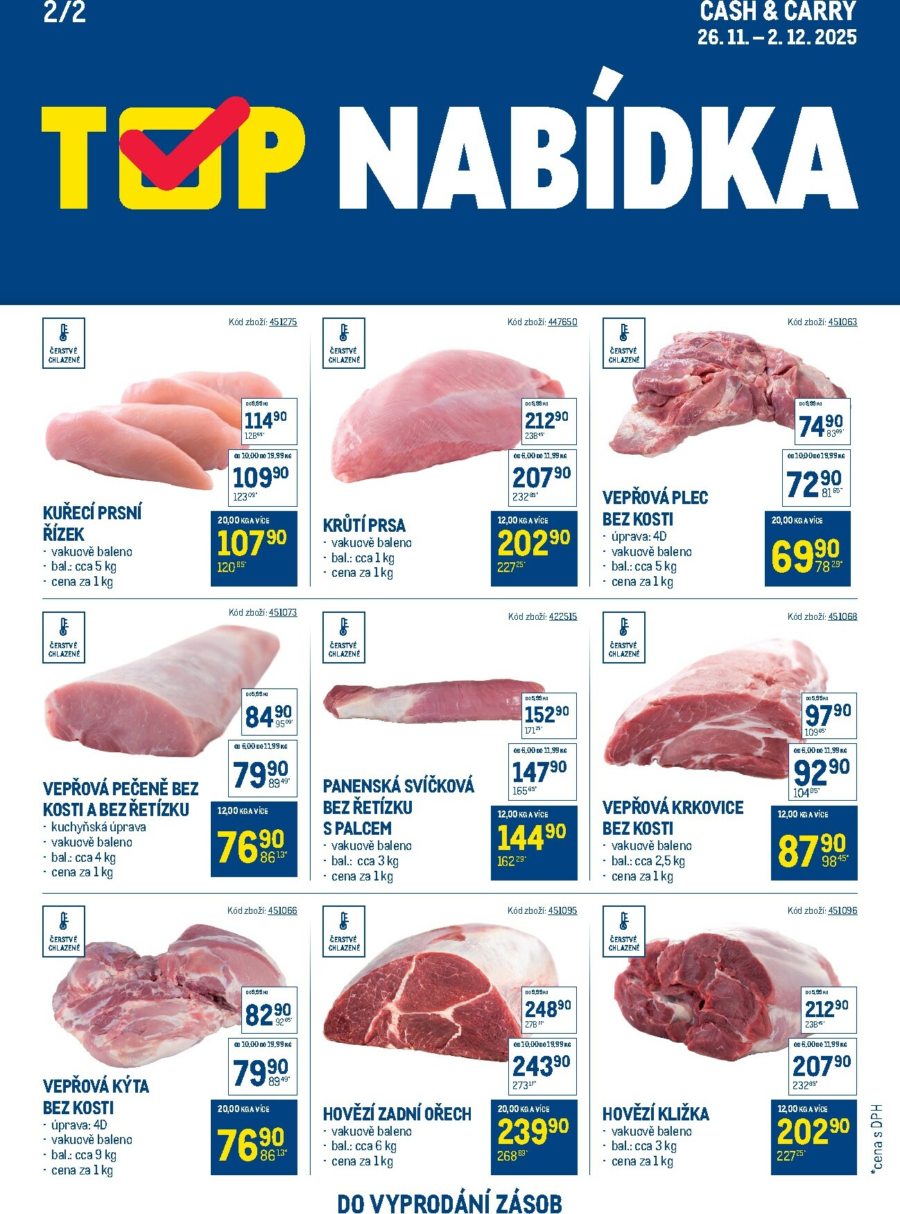 makro - Aktuální leták Makro - TOP maso od 26.11. do 02.12. - page: 2