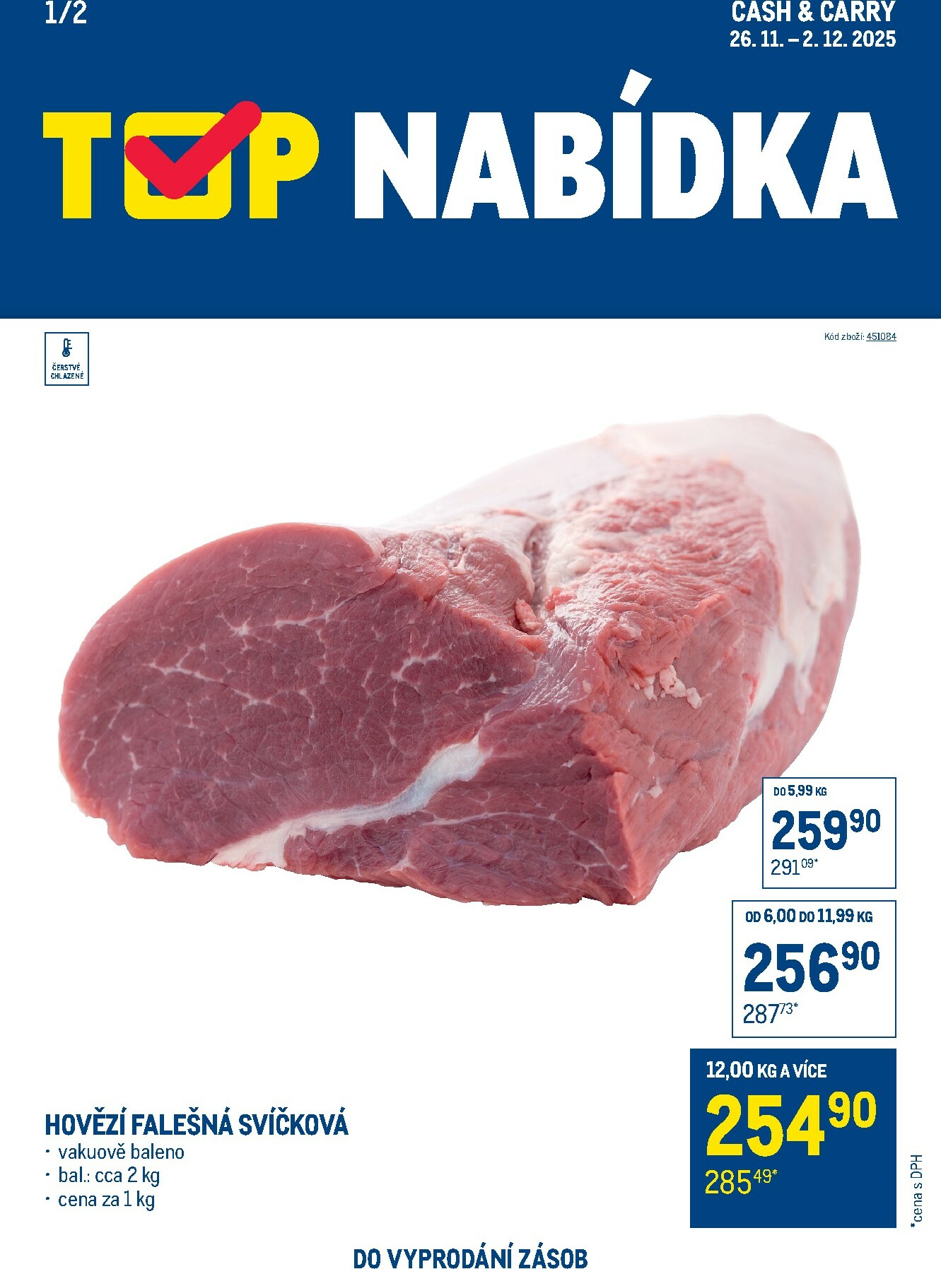 makro - Aktuální leták Makro - TOP maso od 26.11. do 02.12.
