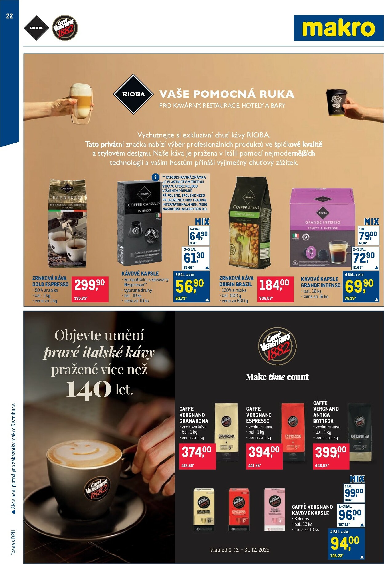makro - Aktuální leták Makro - Obchodní partneři od 03.12. do 31.12. - page: 22