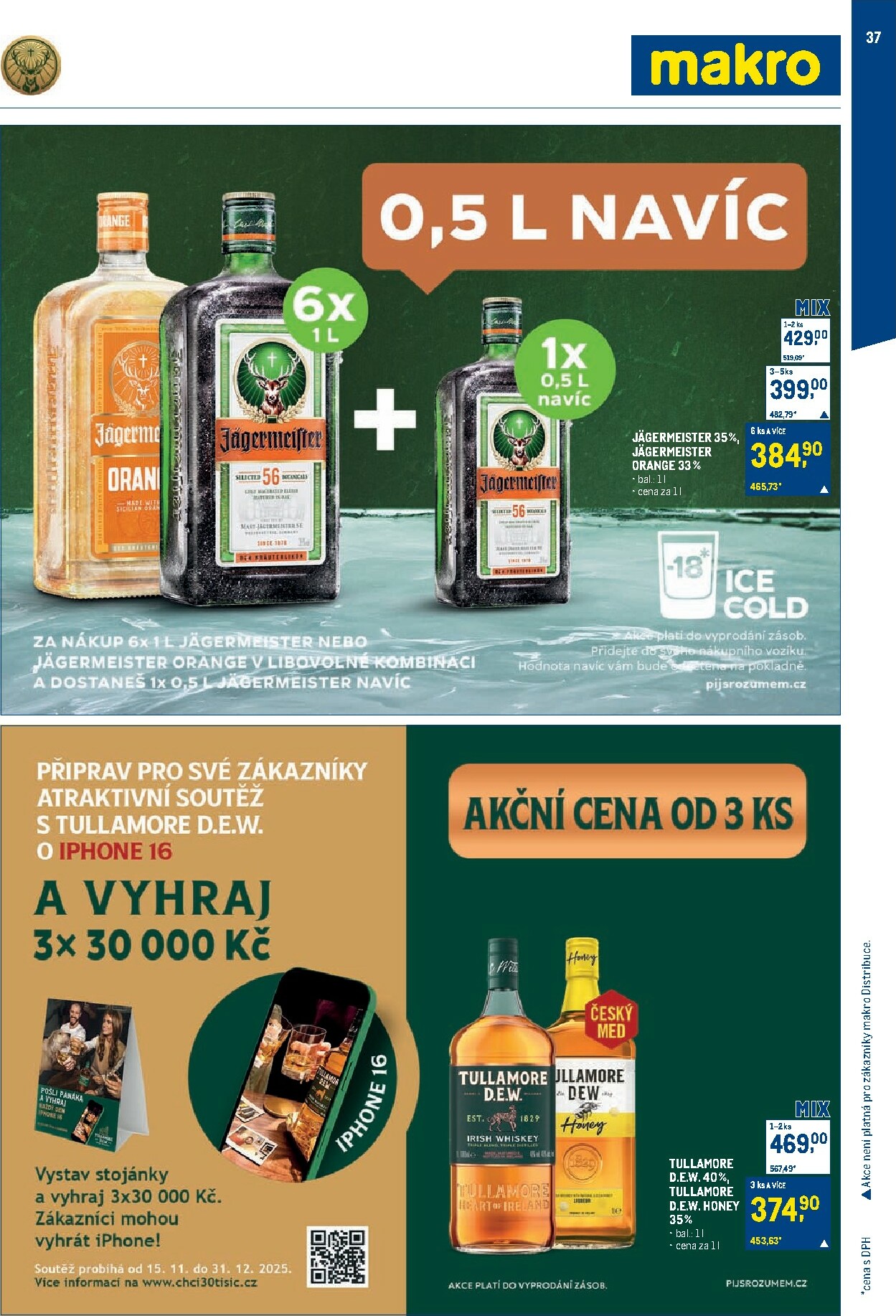 makro - Aktuální leták Makro - Obchodní partneři od 03.12. do 31.12. - page: 37