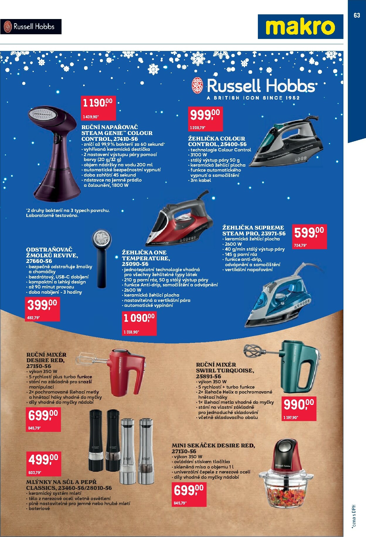 makro - Aktuální leták Makro - Obchodní partneři od 03.12. do 31.12. - page: 63