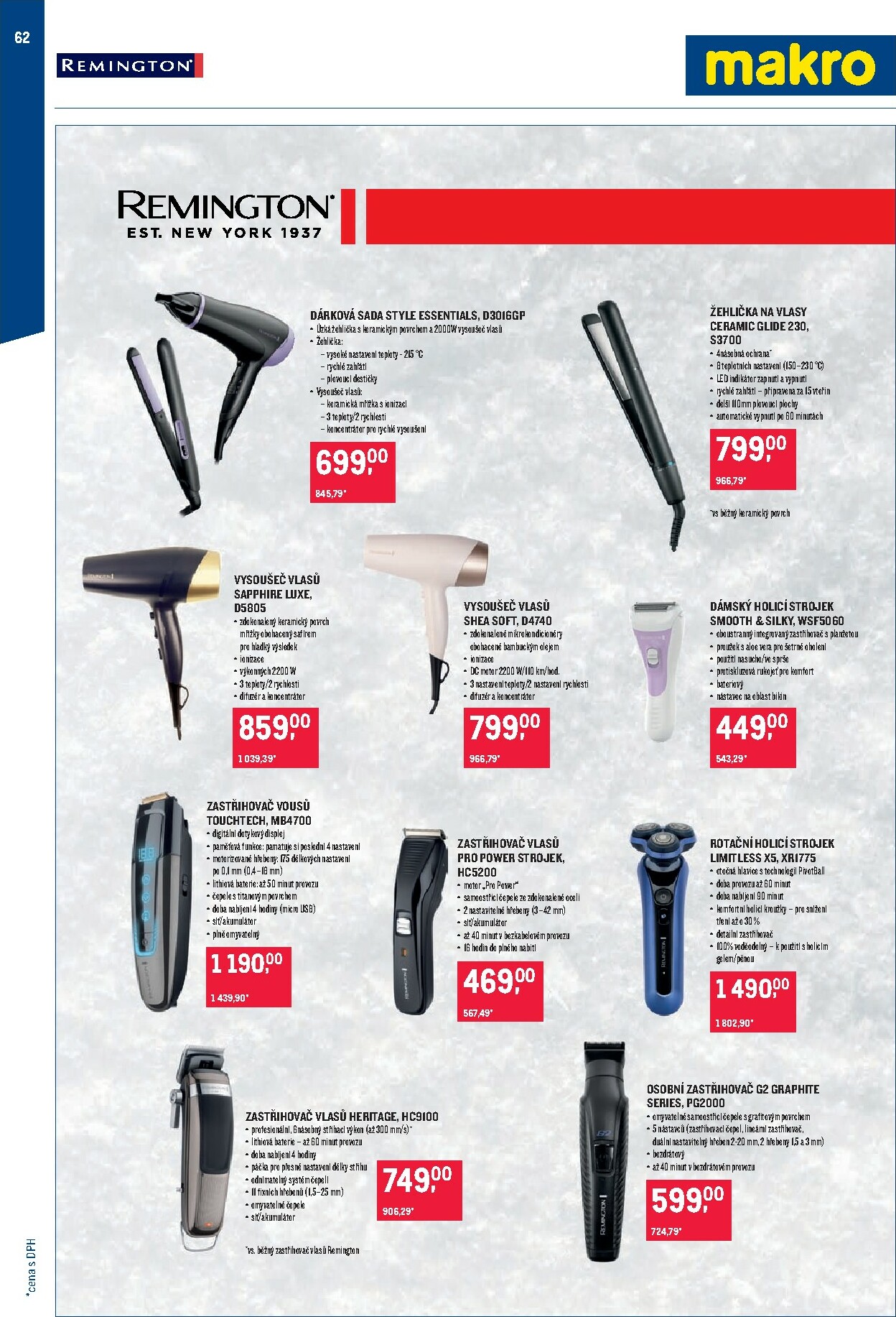 makro - Aktuální leták Makro - Obchodní partneři od 03.12. do 31.12. - page: 62