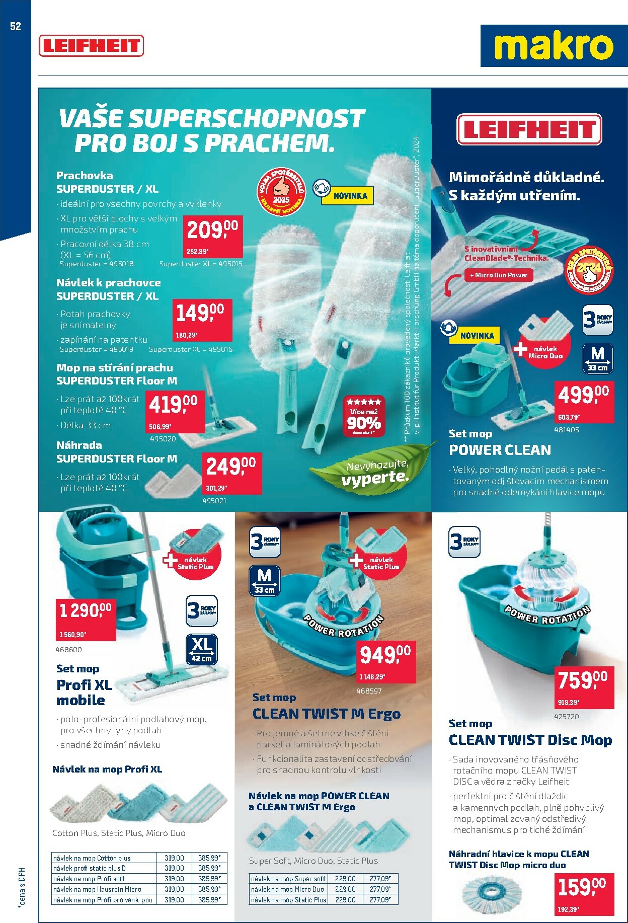 makro - Aktuální leták Makro - Obchodní partneři od 03.12. do 31.12. - page: 52