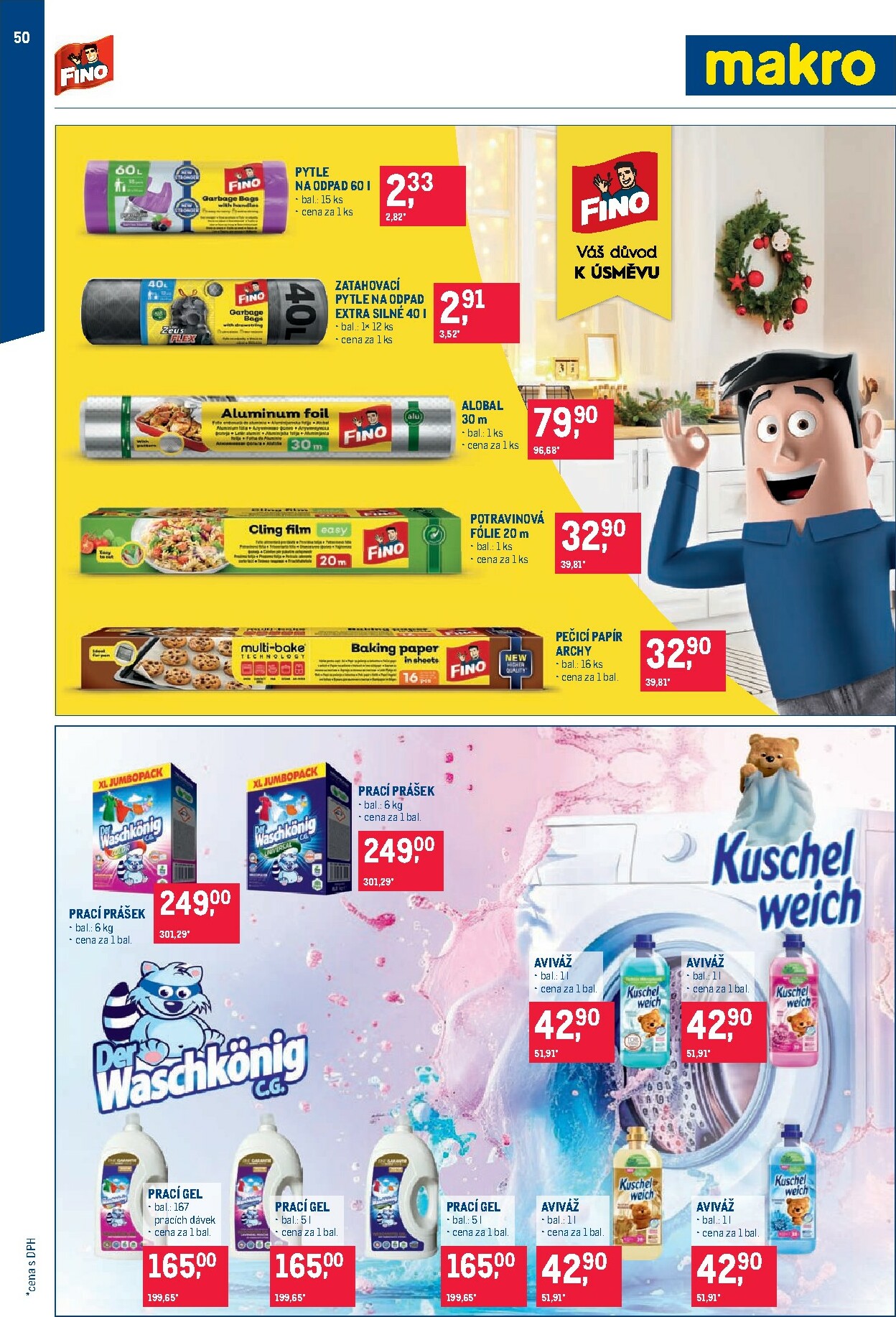 makro - Aktuální leták Makro - Obchodní partneři od 03.12. do 31.12. - page: 50