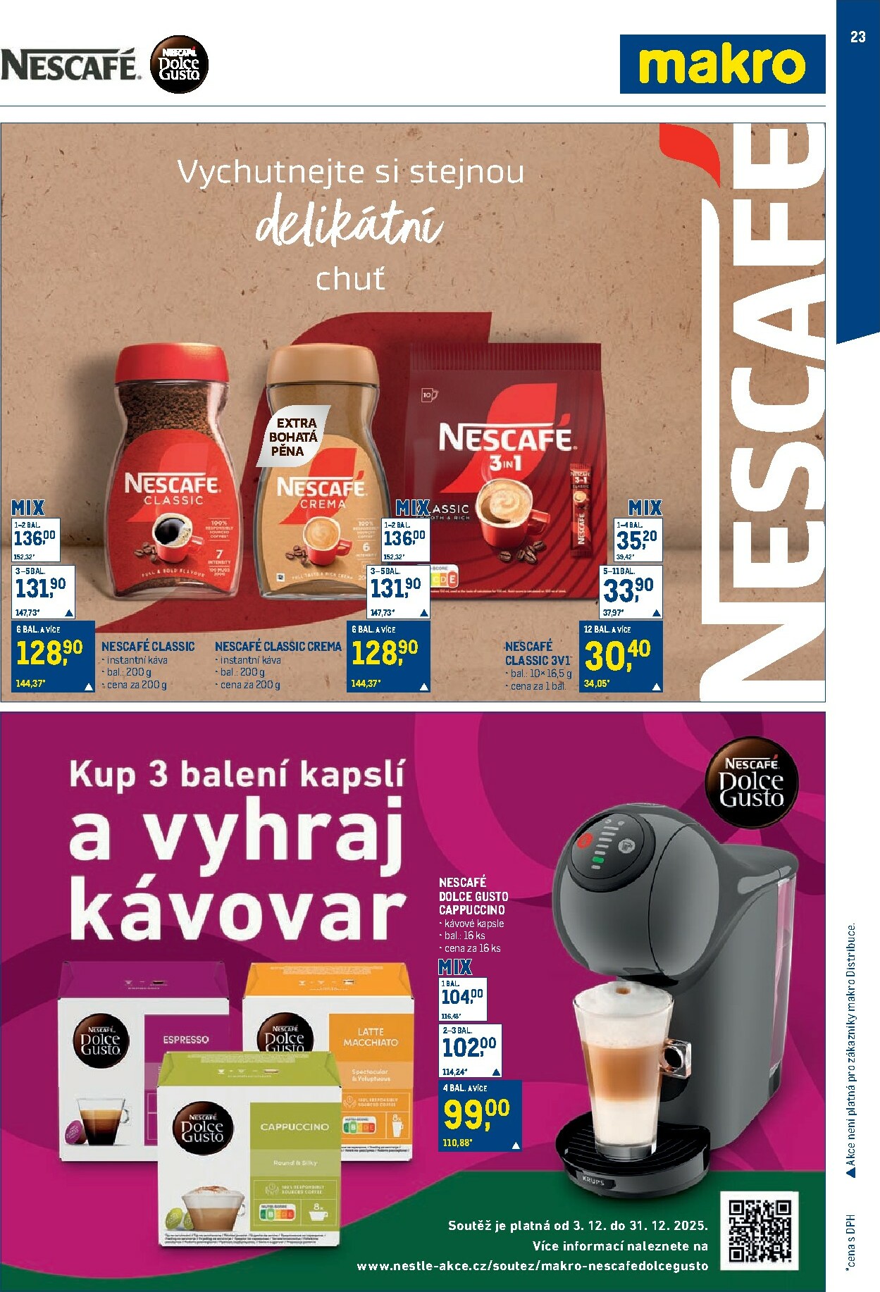 makro - Aktuální leták Makro - Obchodní partneři od 03.12. do 31.12. - page: 23