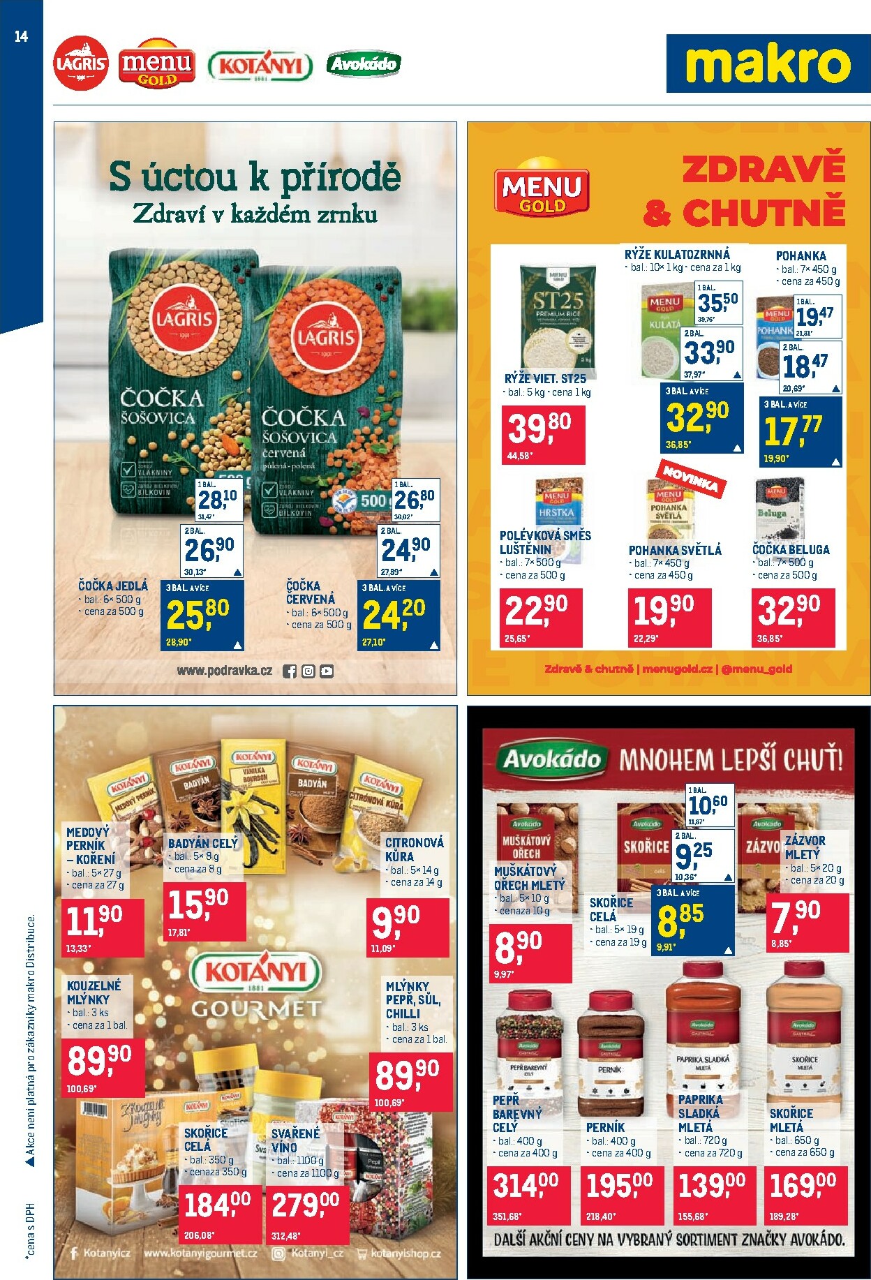 makro - Aktuální leták Makro - Obchodní partneři od 03.12. do 31.12. - page: 14
