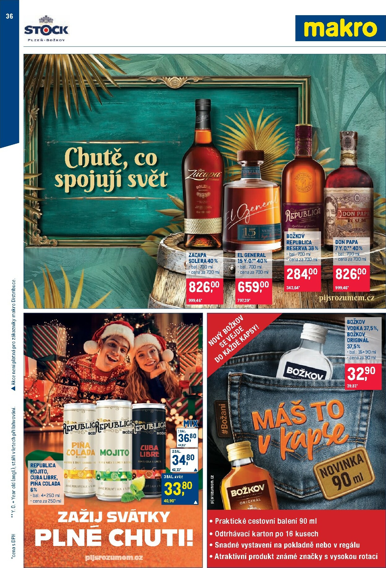 makro - Aktuální leták Makro - Obchodní partneři od 03.12. do 31.12. - page: 36