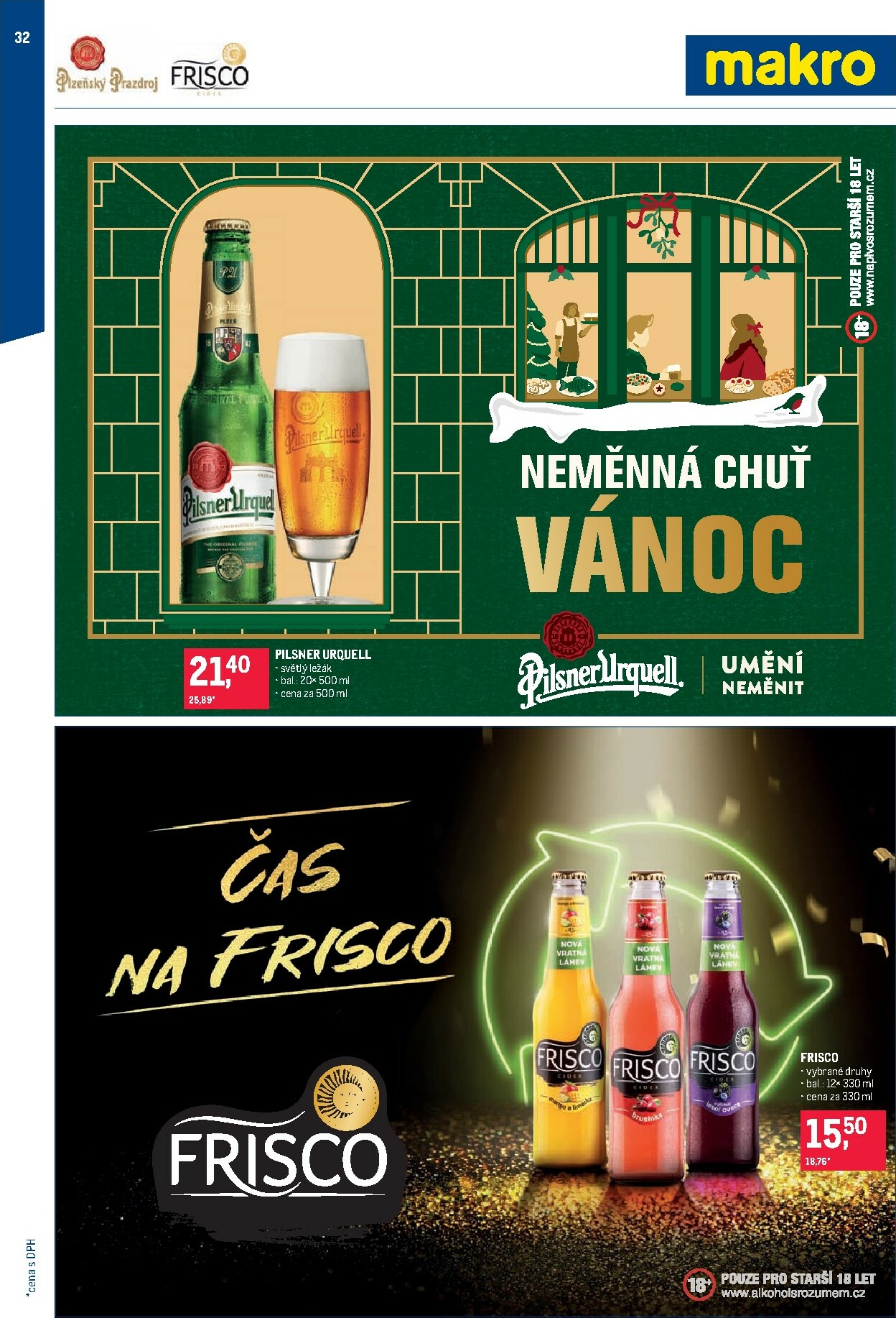 makro - Aktuální leták Makro - Obchodní partneři od 03.12. do 31.12. - page: 32