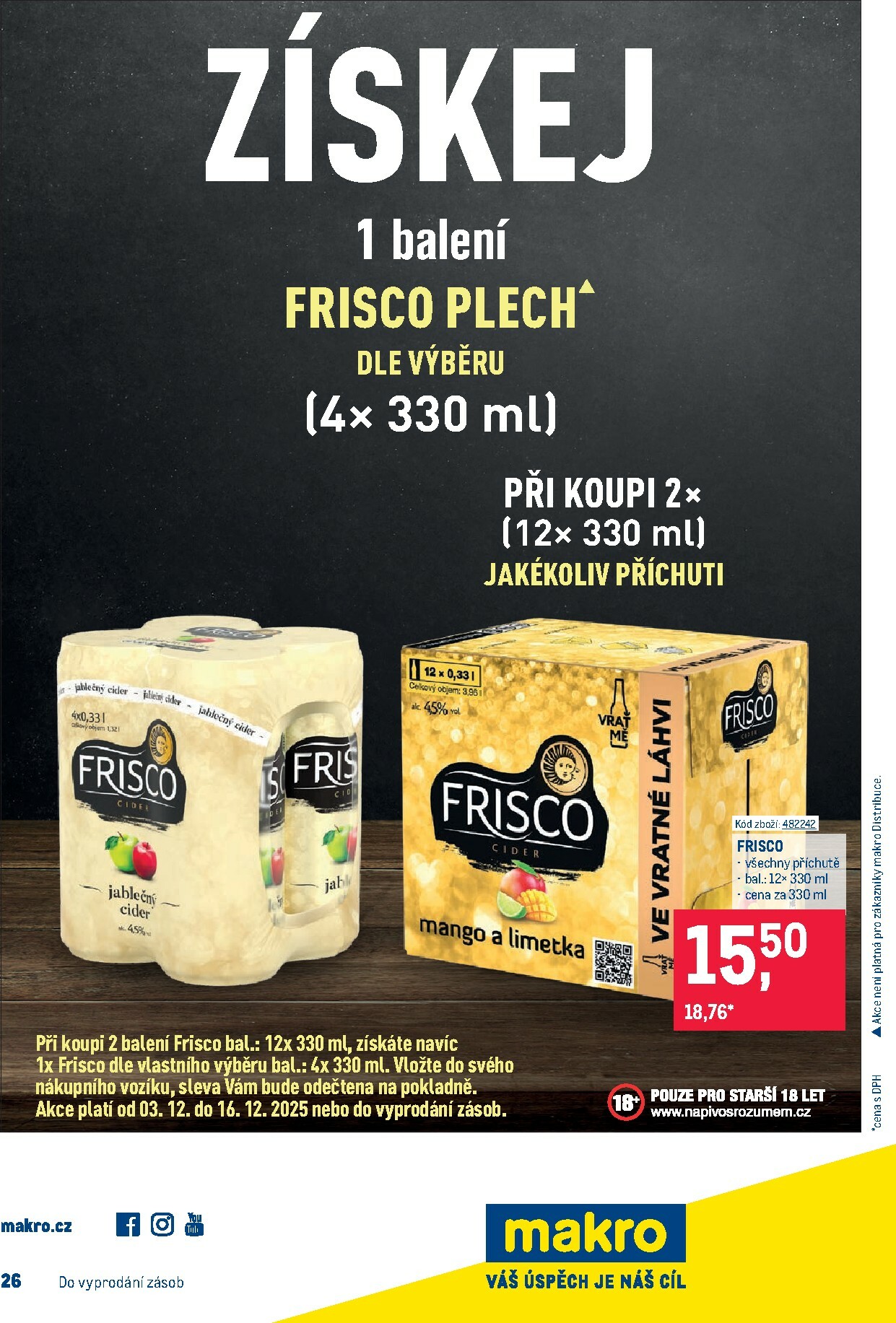 makro - Aktuální leták Makro - Maloobchod od 03.12. do 16.12. - page: 18