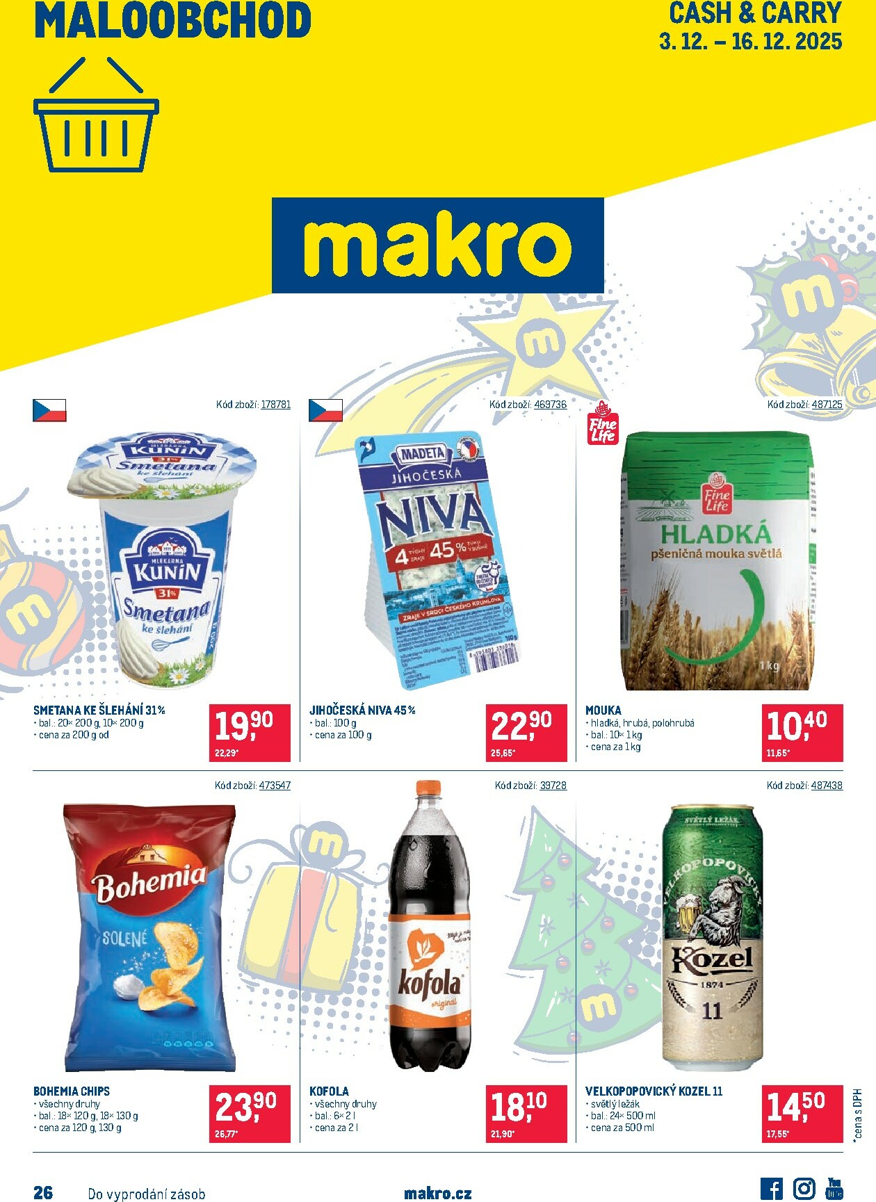 makro - Aktuální leták Makro - Maloobchod od 03.12. do 16.12.