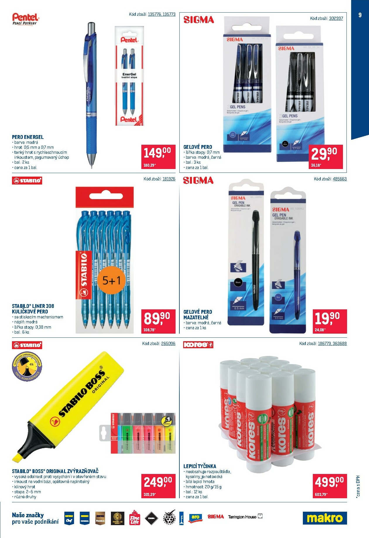 makro - Aktuální leták Makro - Kancelář od 03.12. do 13.01. - page: 9