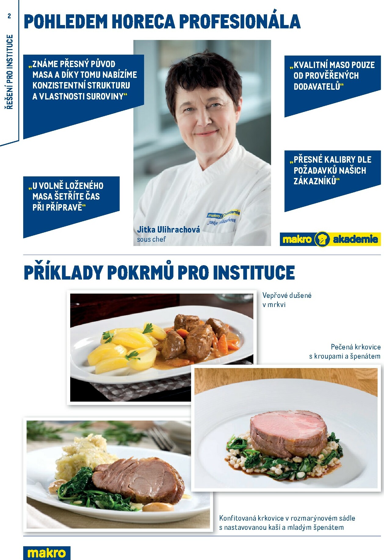 makro - Aktuální leták Makro - Kvalitní maso - řešení pro instituce od 01.12. do 31.05. - page: 2