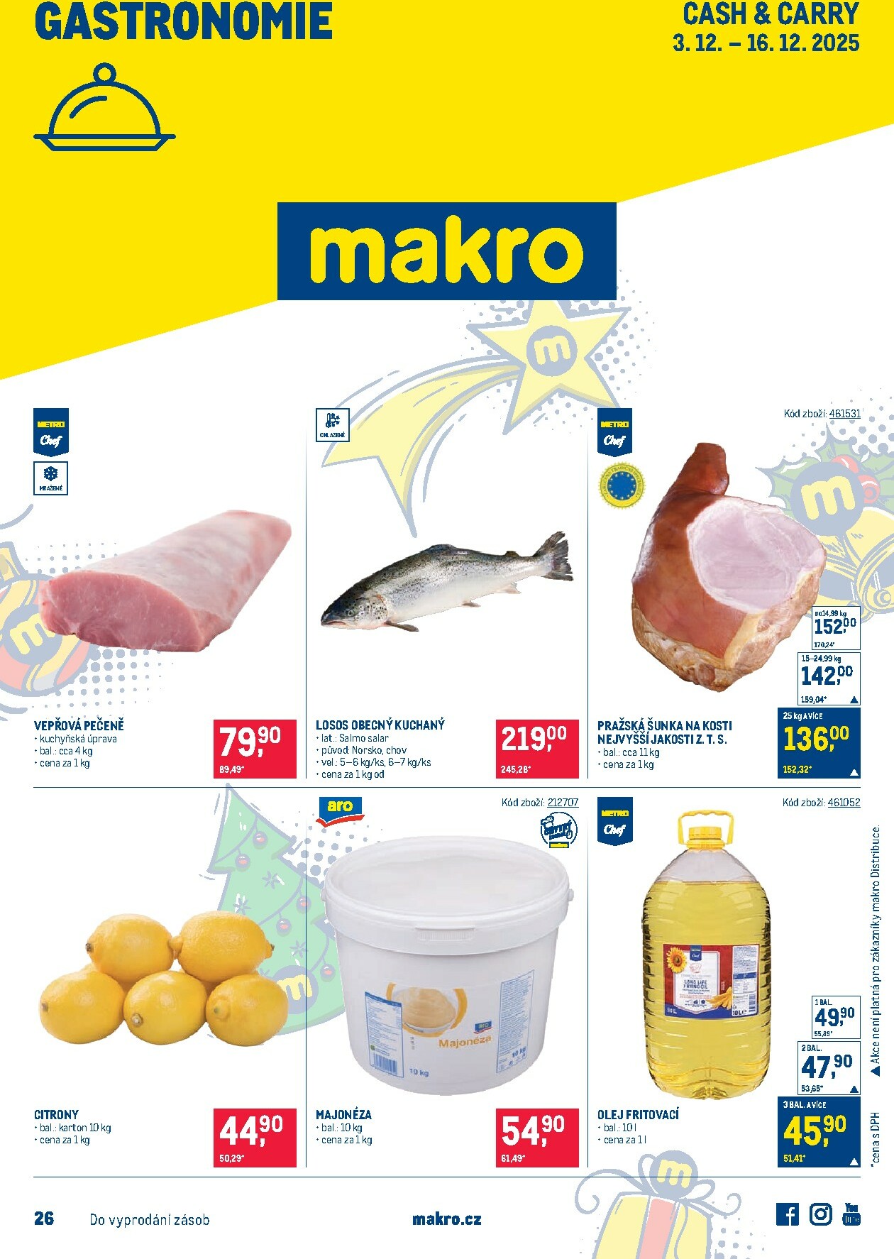 makro - Aktuální leták Makro - Gastronomie od 03.12. do 16.12.