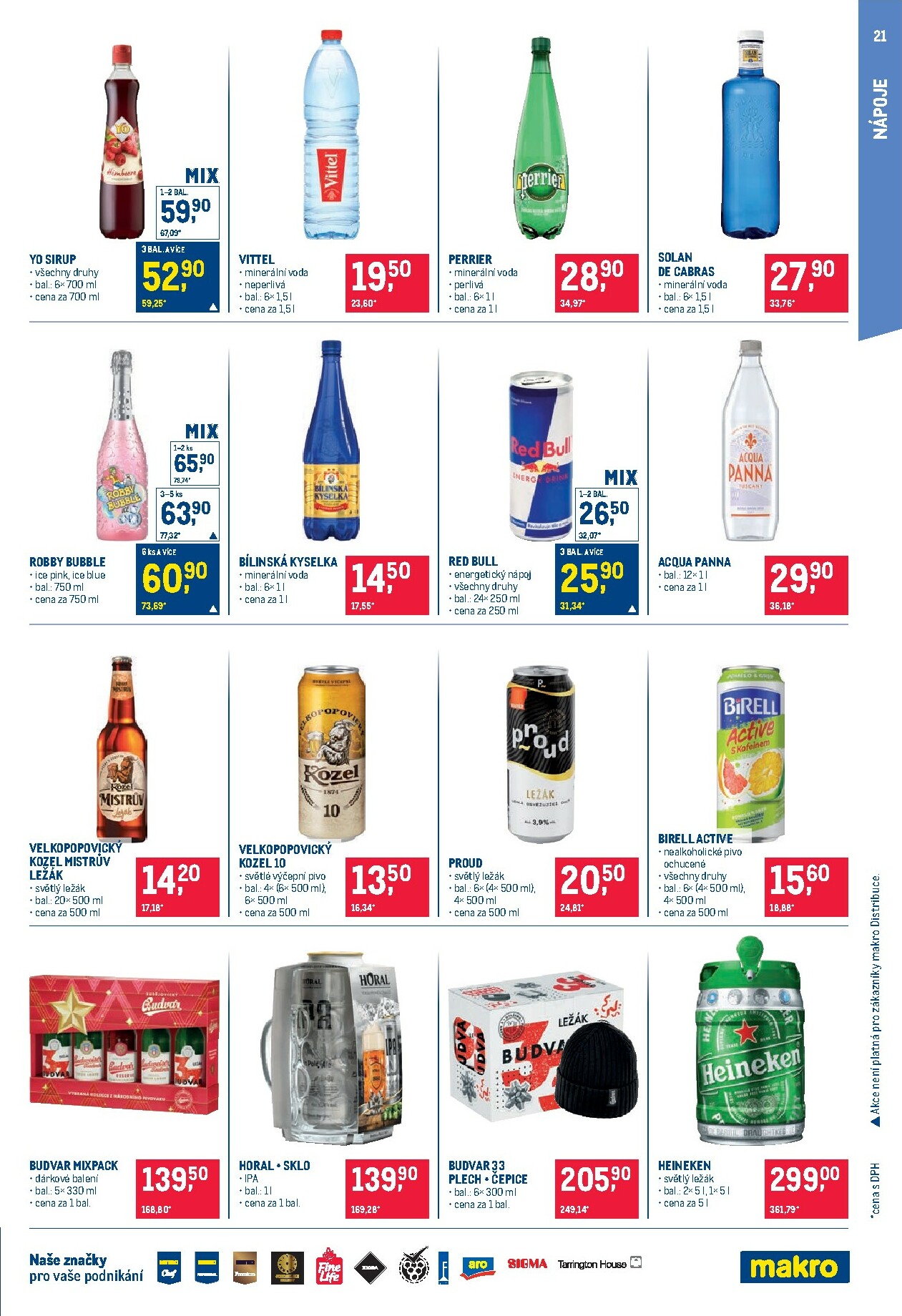 makro - Aktuální leták Makro - Pro milovníky jídla od 03.12. do 16.12. - page: 21