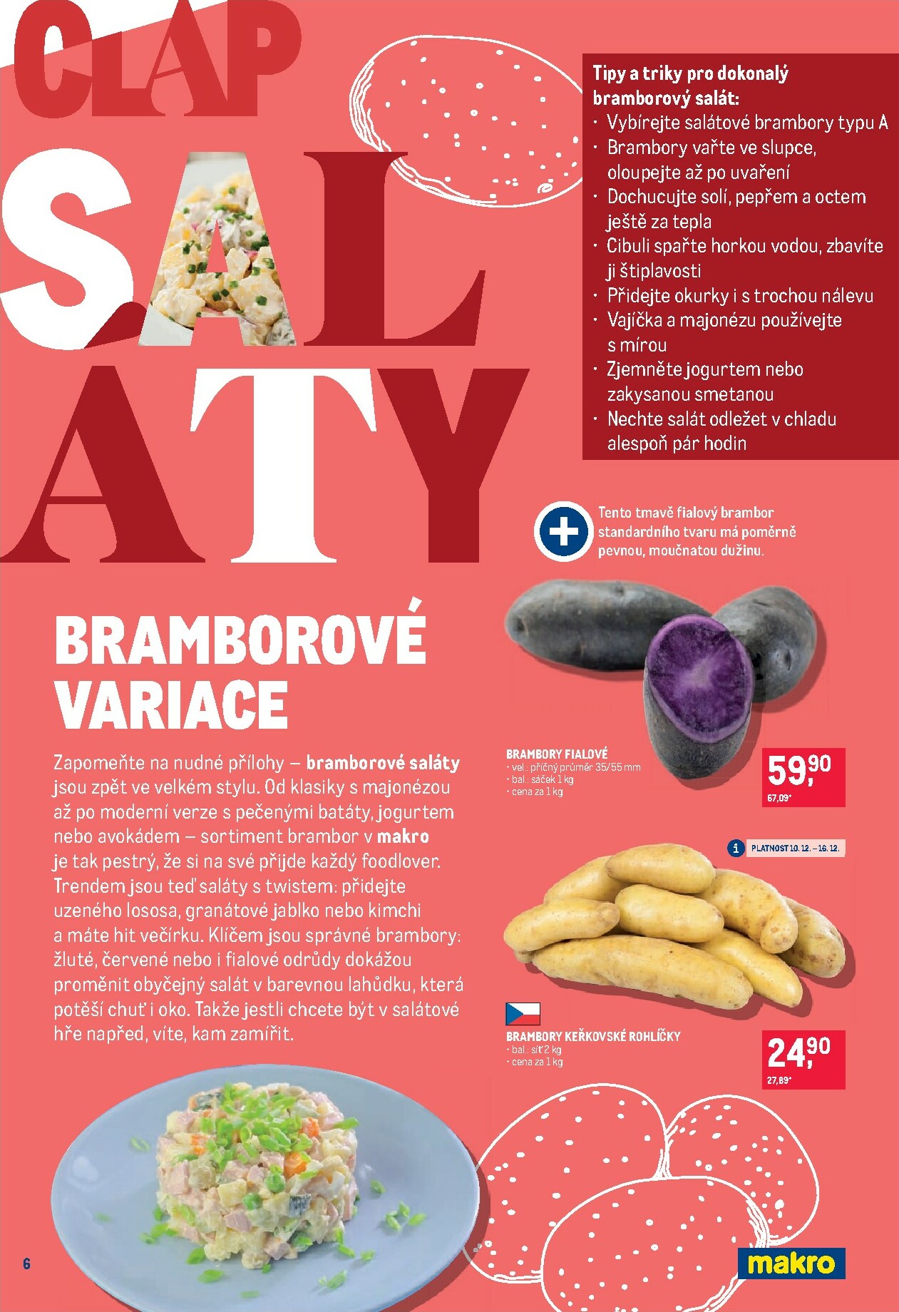 makro - Aktuální leták Makro - Pro milovníky jídla od 03.12. do 16.12. - page: 6