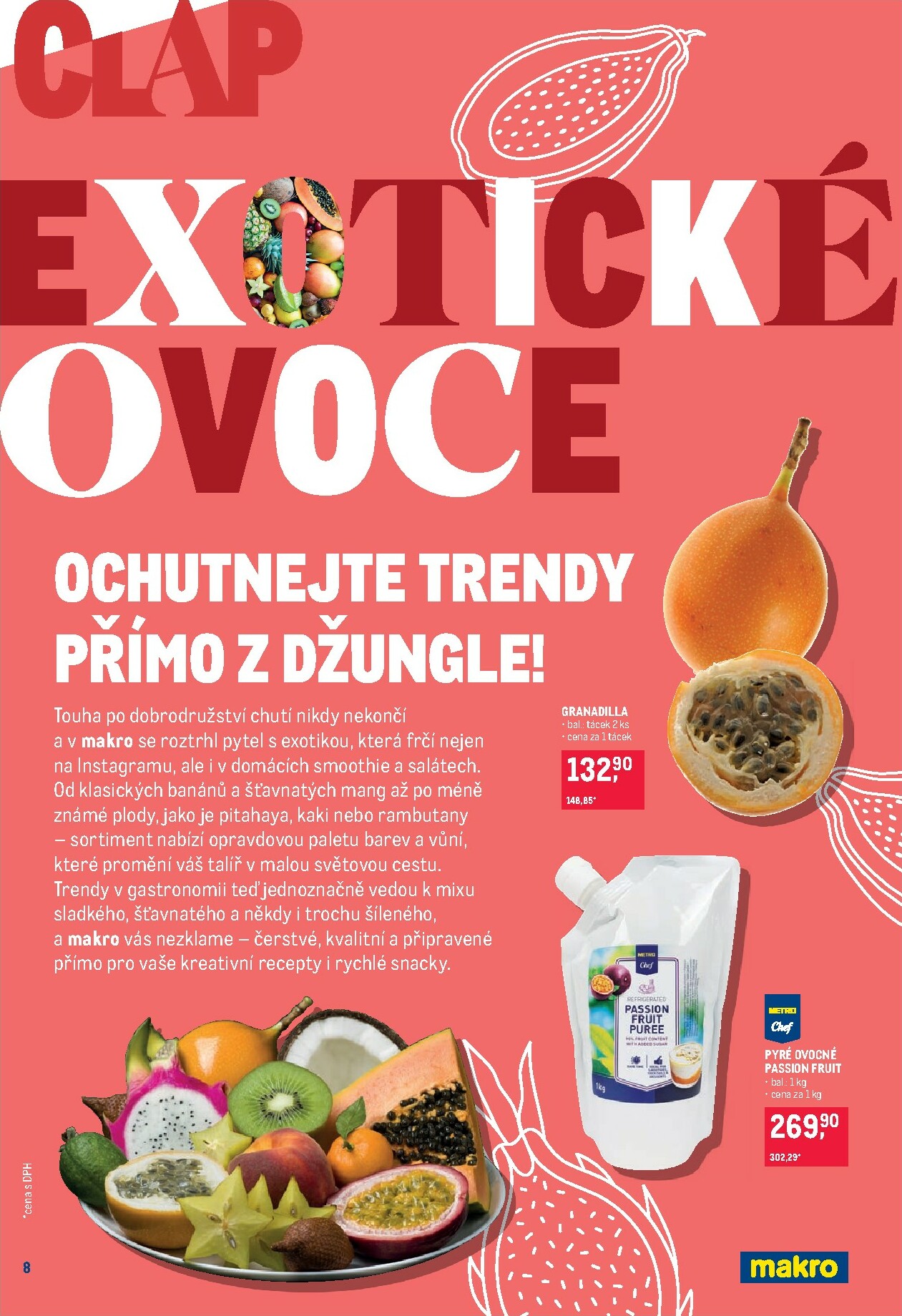 makro - Aktuální leták Makro - Pro milovníky jídla od 03.12. do 16.12. - page: 8