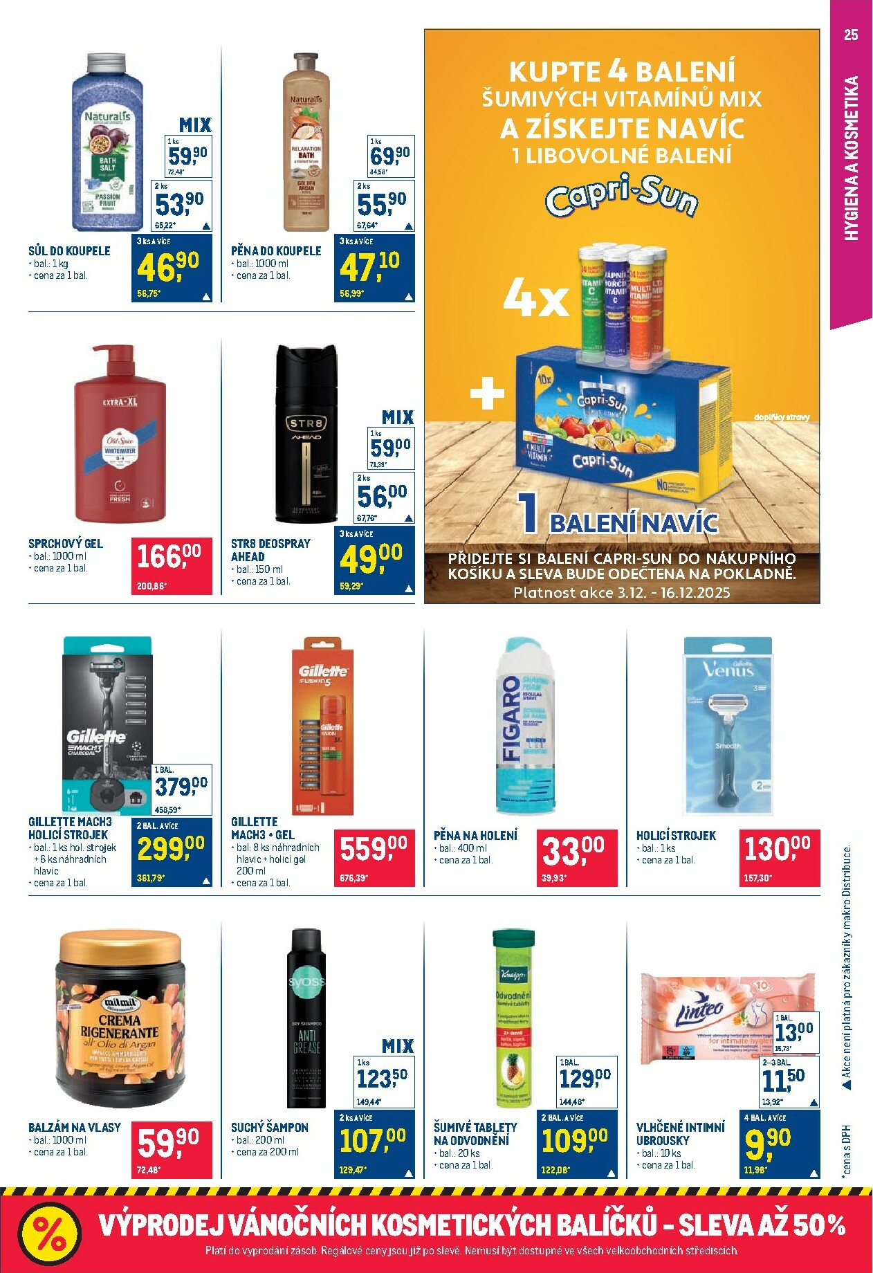 makro - Aktuální leták Makro - Pro milovníky jídla od 03.12. do 16.12. - page: 25