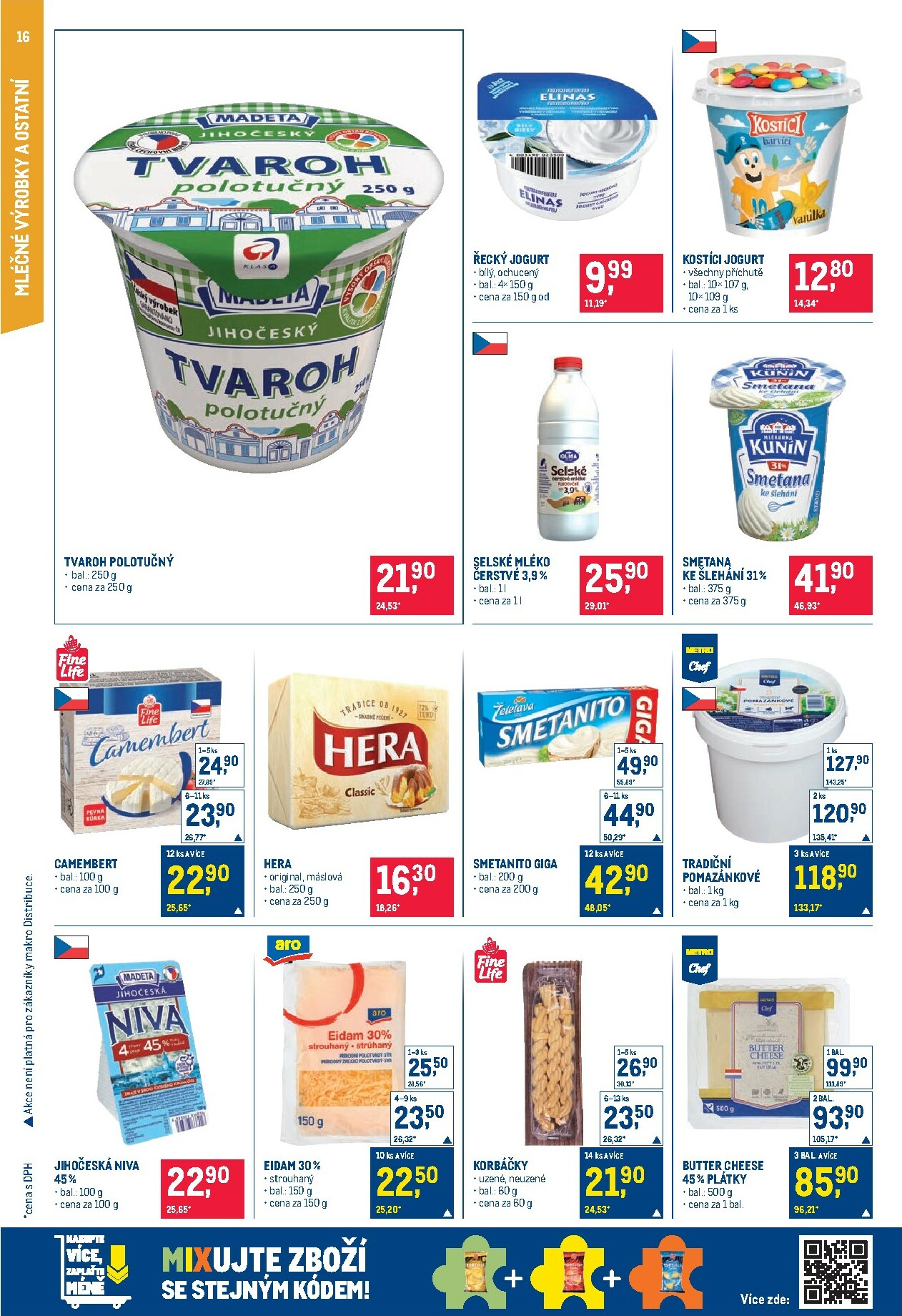 makro - Aktuální leták Makro - Pro milovníky jídla od 03.12. do 16.12. - page: 16