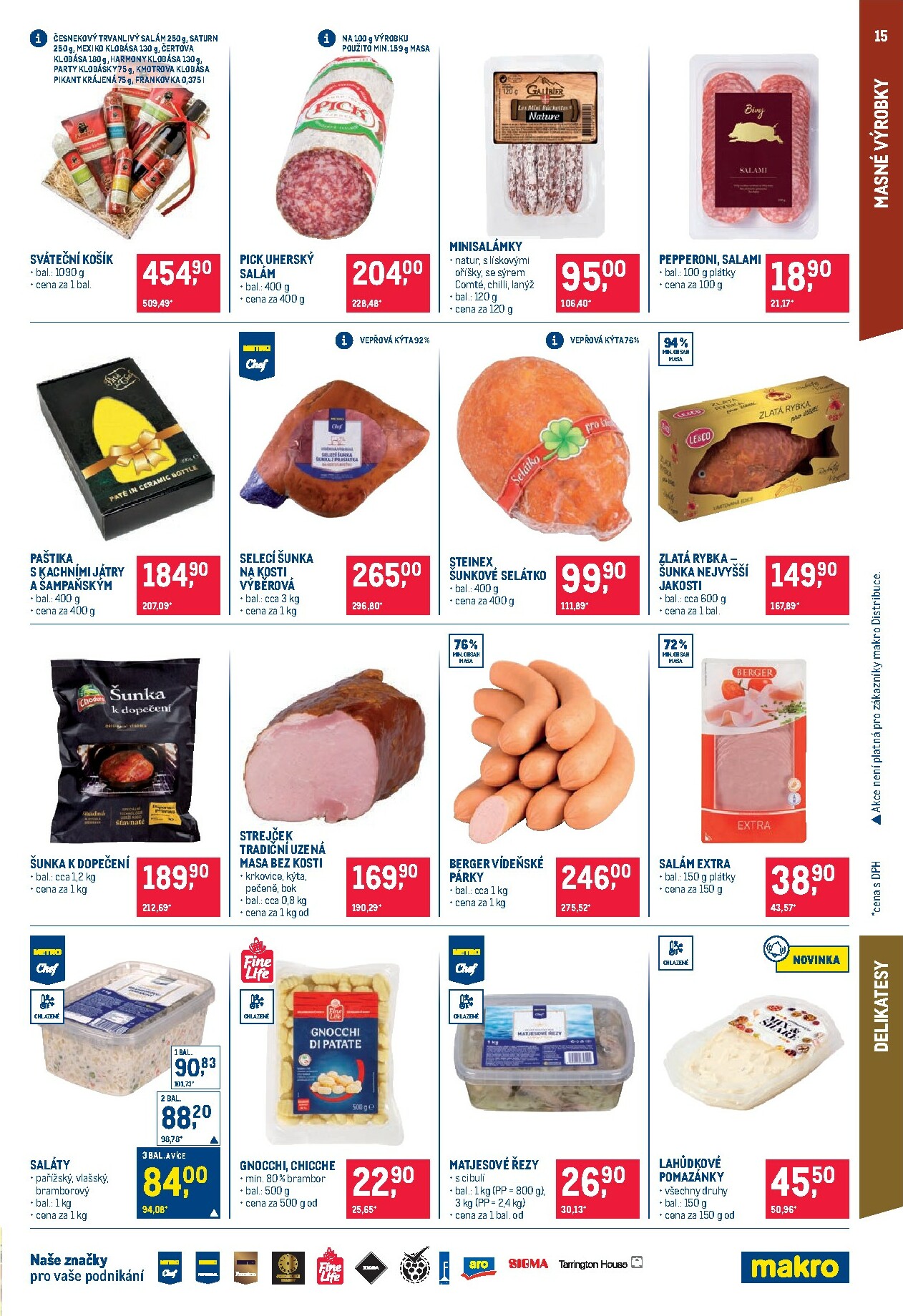 makro - Aktuální leták Makro - Pro milovníky jídla od 03.12. do 16.12. - page: 15