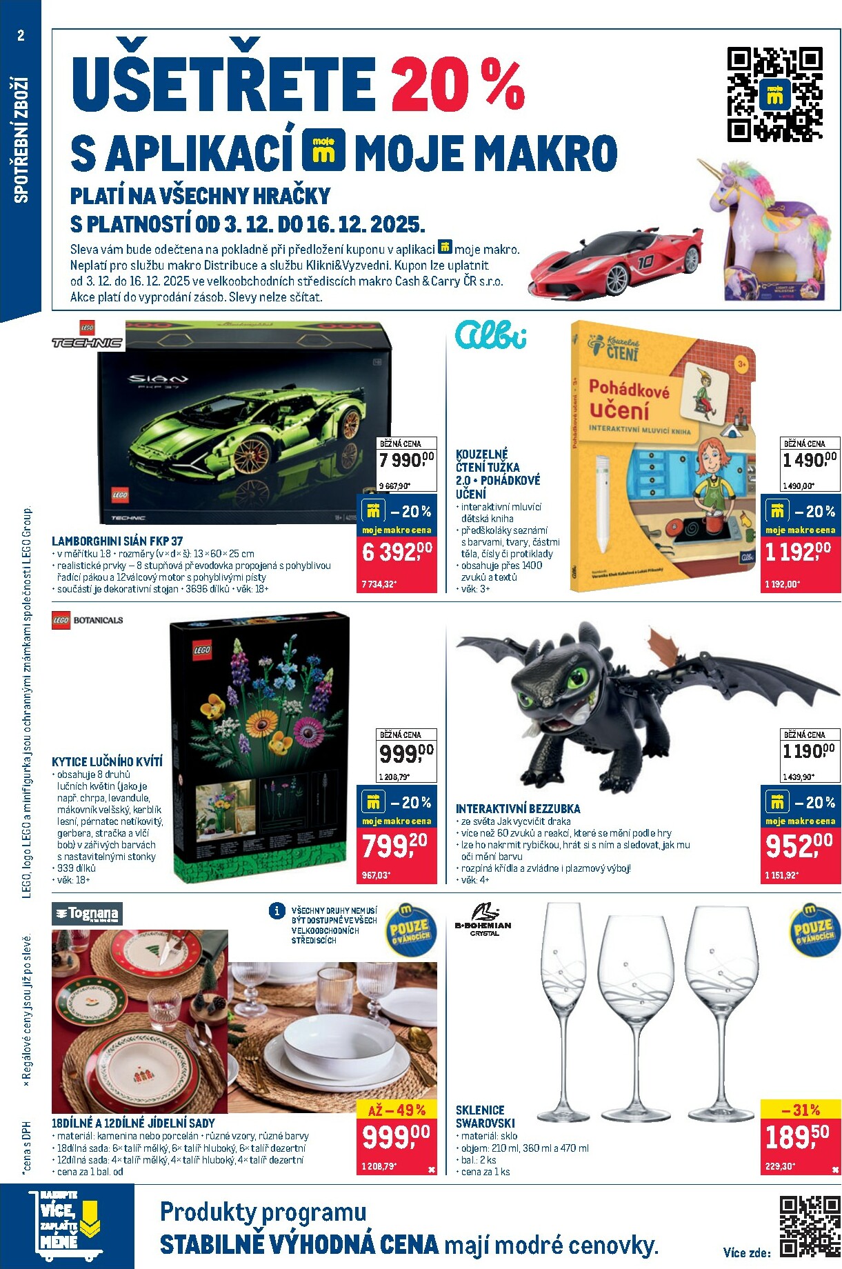makro - Aktuální leták Makro - Spotřební zboží od 03.12. do 16.12. - page: 2