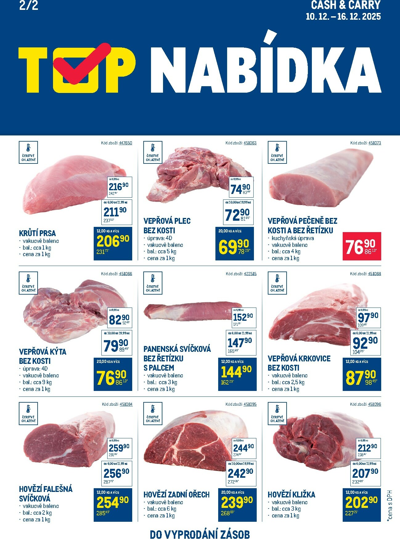 makro - Aktuální leták Makro - TOP maso od 10.12. do 16.12. - page: 2