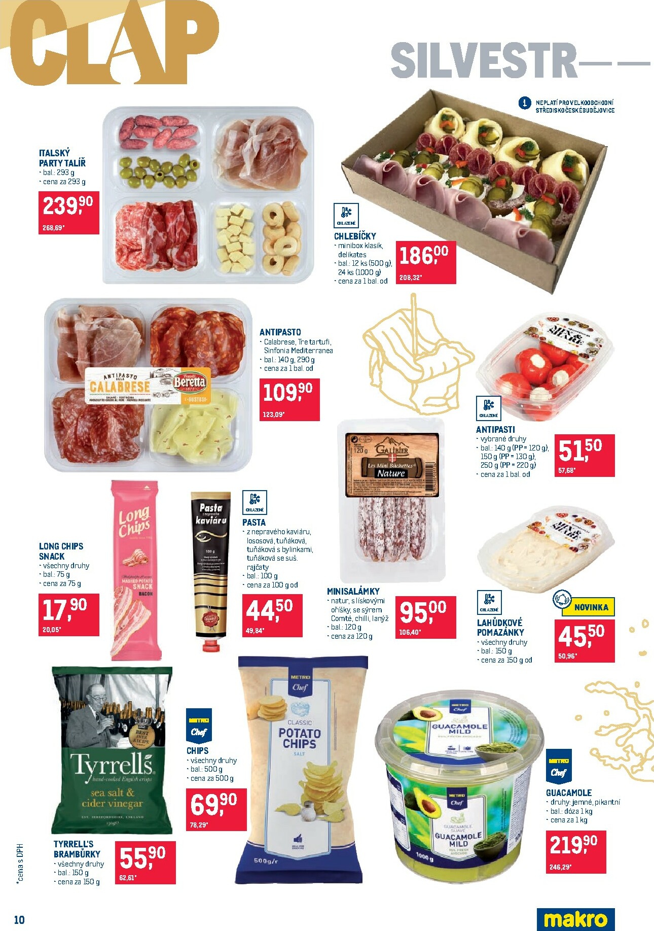 makro - Aktuální leták Makro - Pro milovníky jídla od 17.12. do 31.12. - page: 10