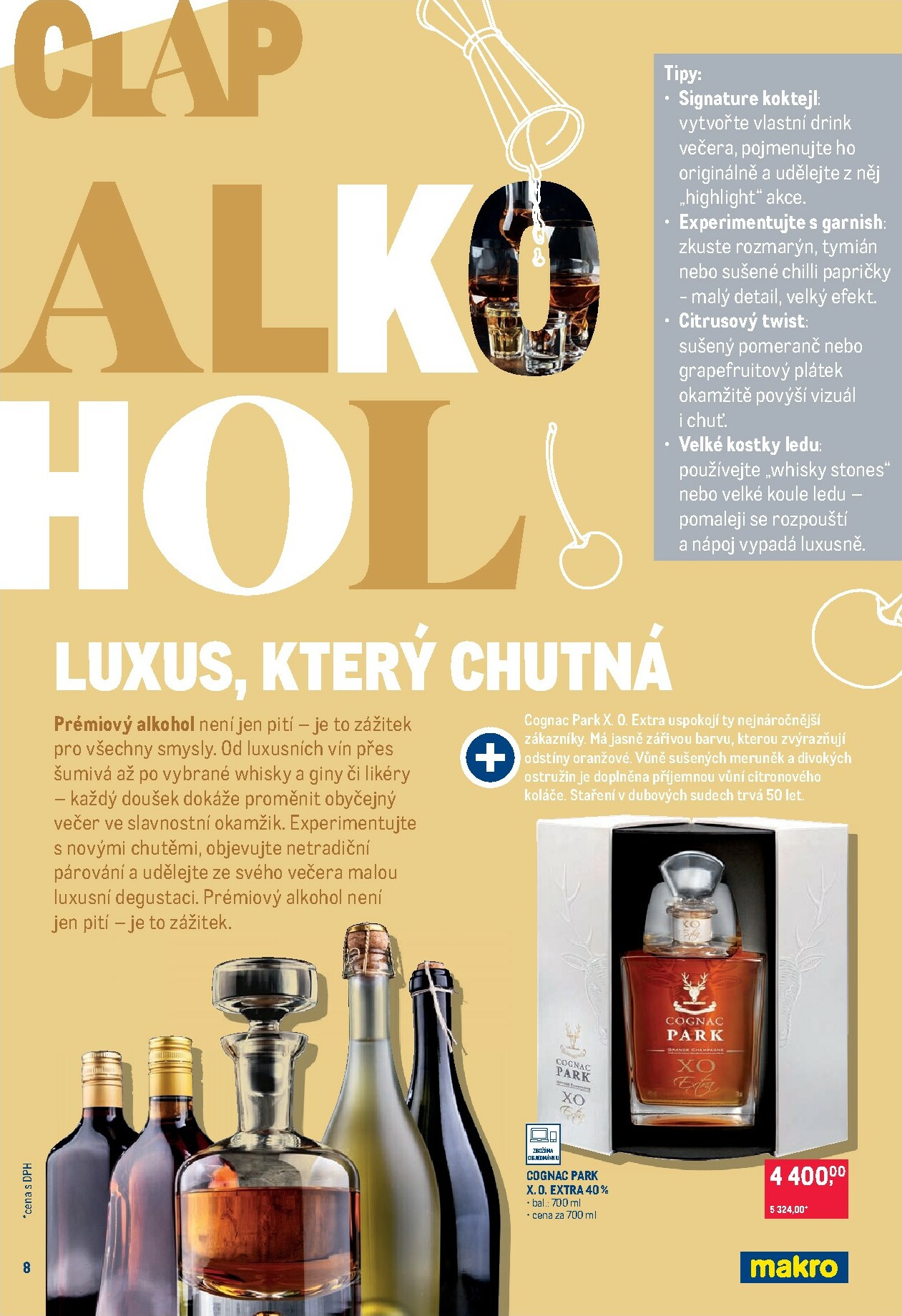 makro - Aktuální leták Makro - Pro milovníky jídla od 17.12. do 31.12. - page: 8