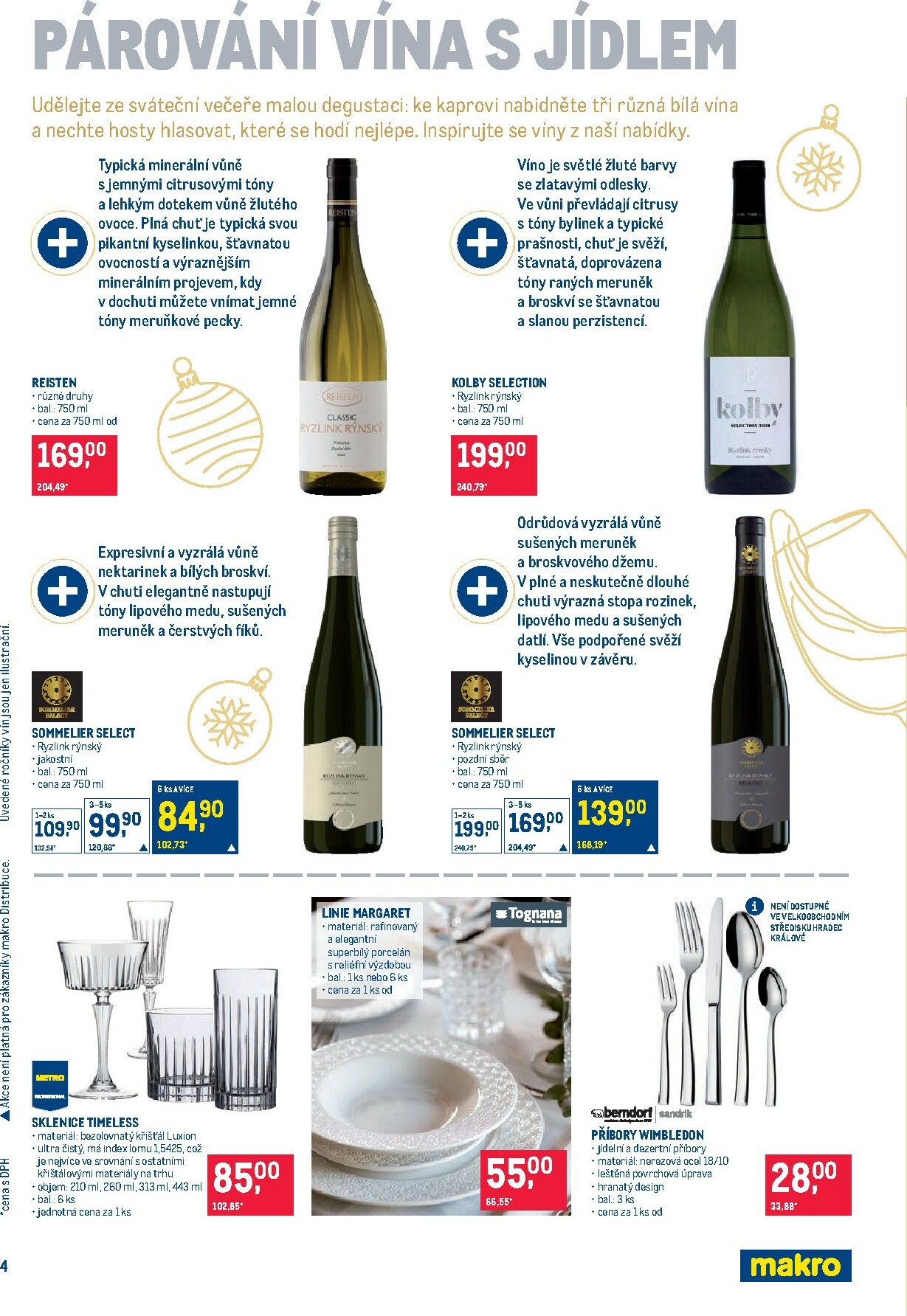 makro - Aktuální leták Makro - Pro milovníky jídla od 17.12. do 31.12. - page: 4