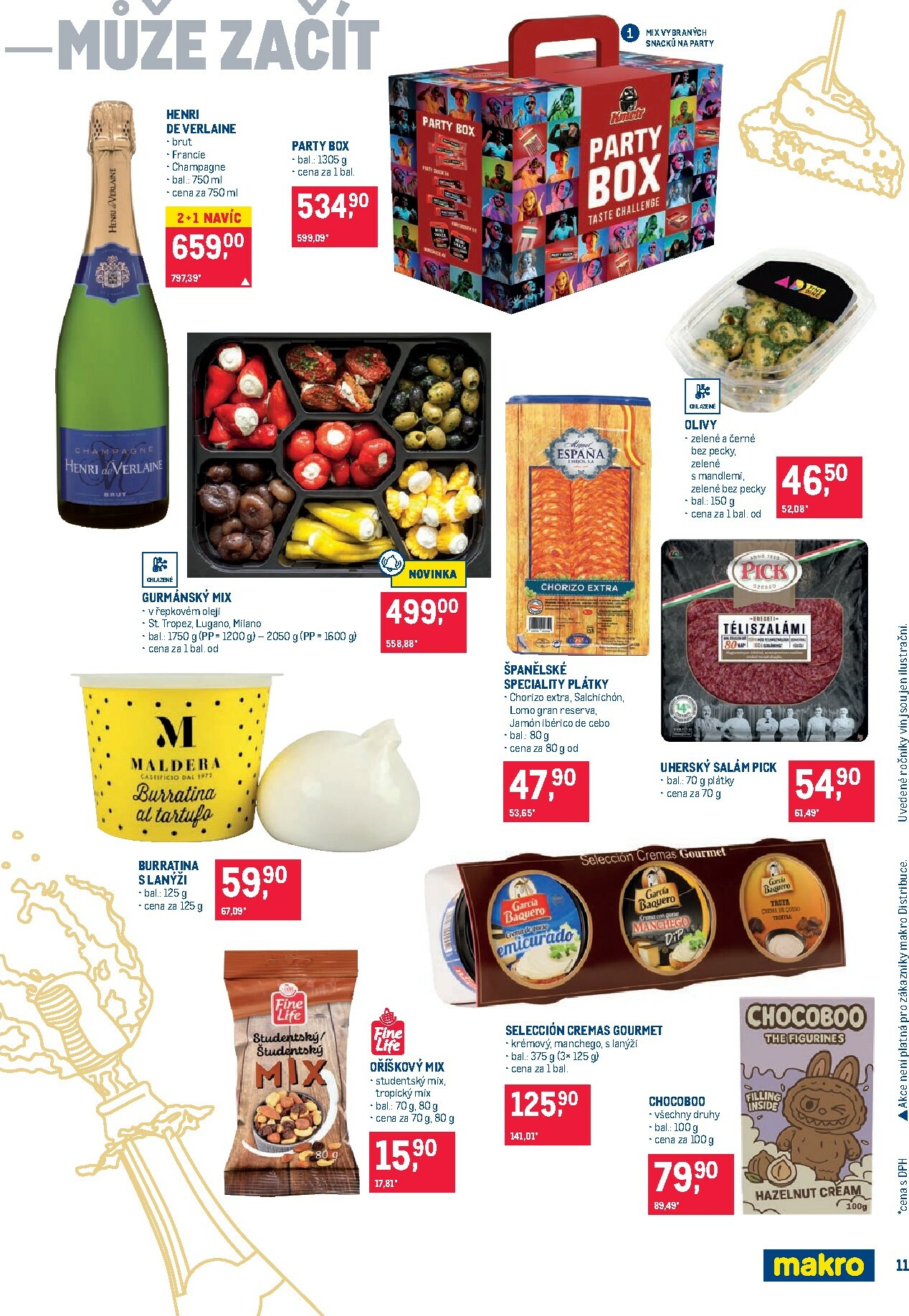 makro - Aktuální leták Makro - Pro milovníky jídla od 17.12. do 31.12. - page: 11