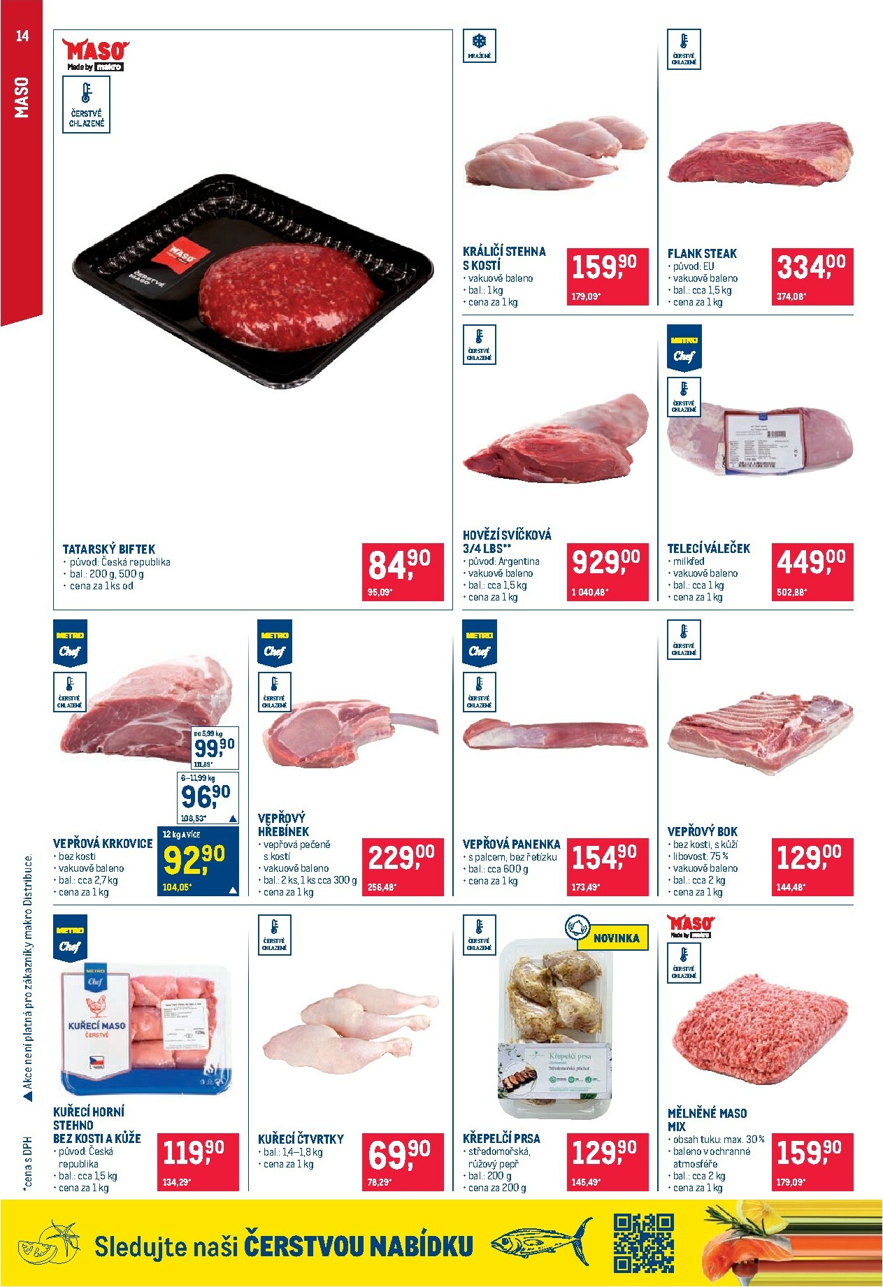 makro - Aktuální leták Makro - Pro milovníky jídla od 17.12. do 31.12. - page: 14