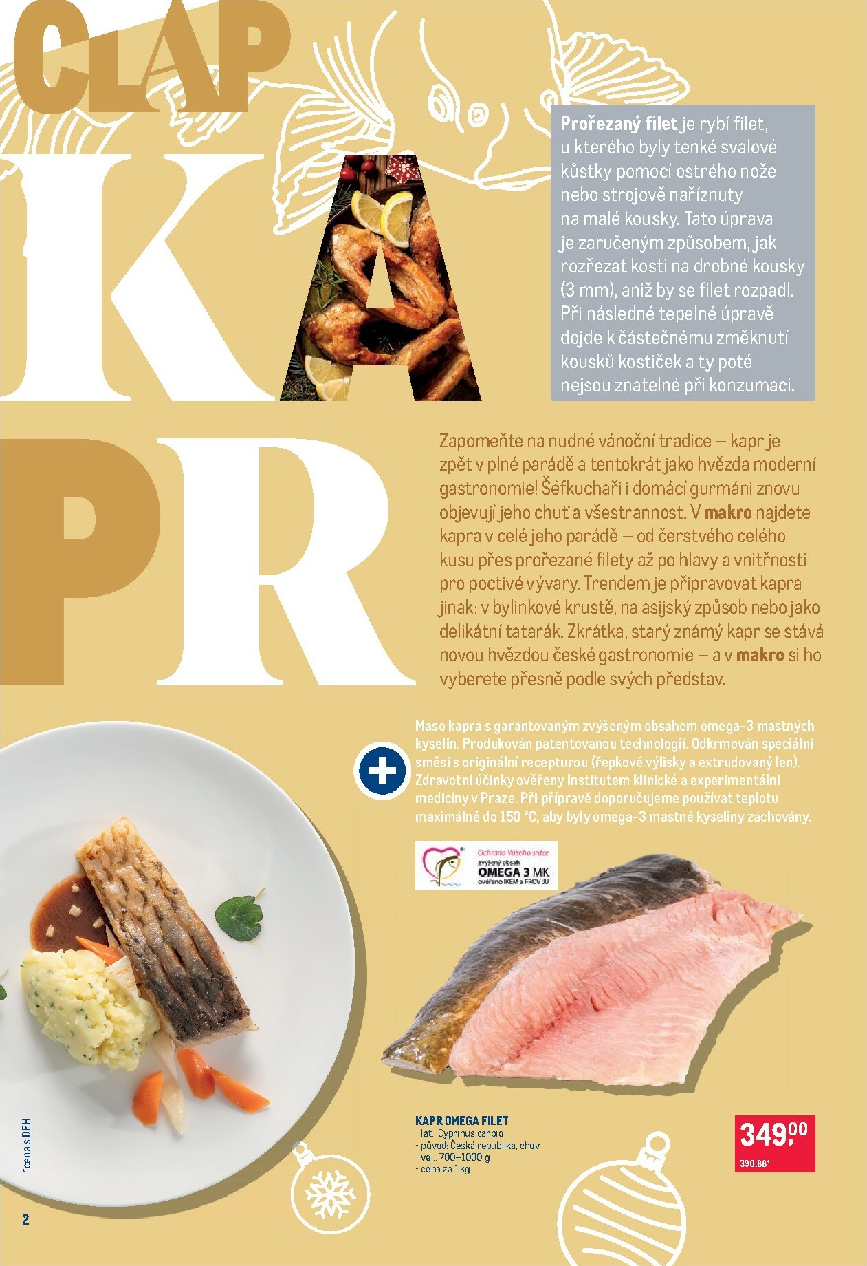 makro - Aktuální leták Makro - Pro milovníky jídla od 17.12. do 31.12. - page: 2