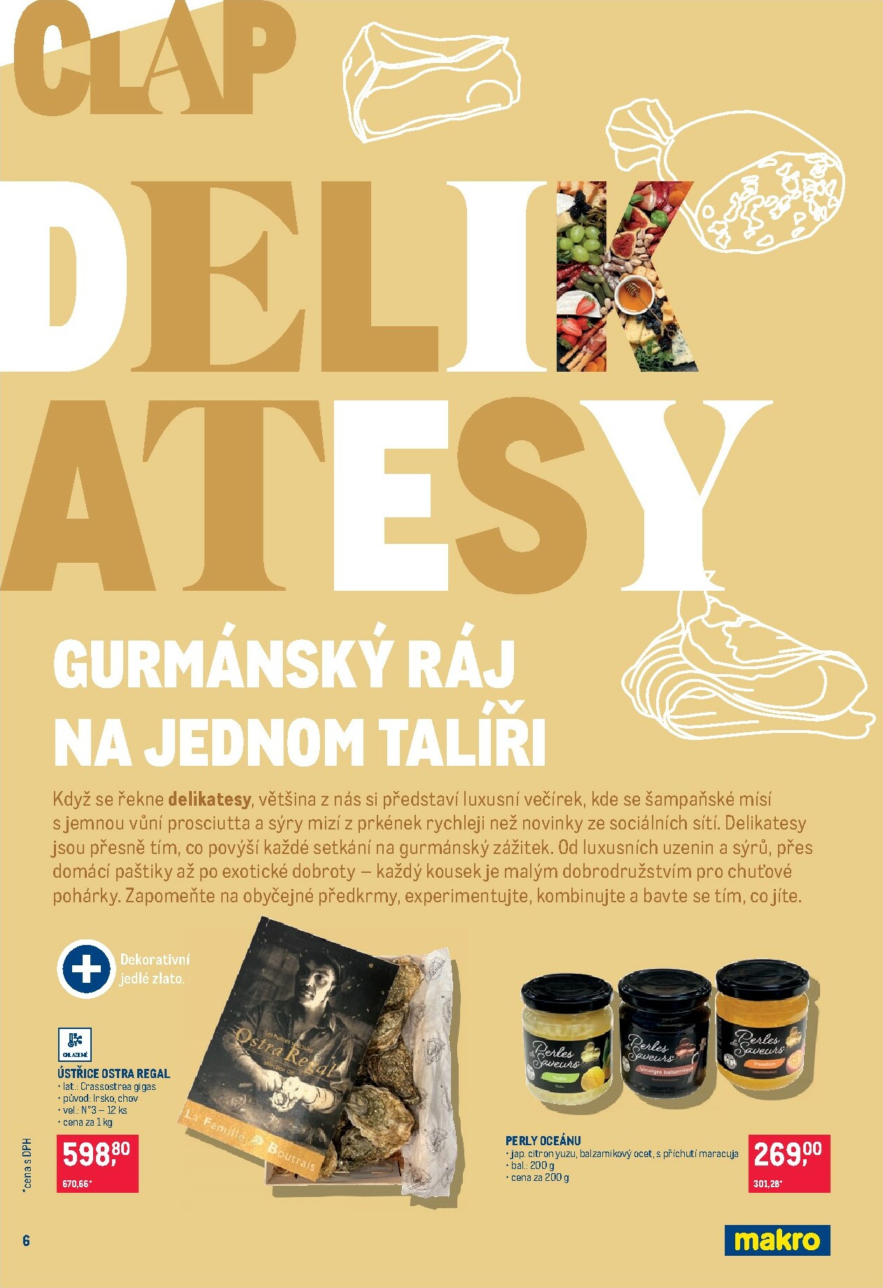 makro - Aktuální leták Makro - Pro milovníky jídla od 17.12. do 31.12. - page: 6