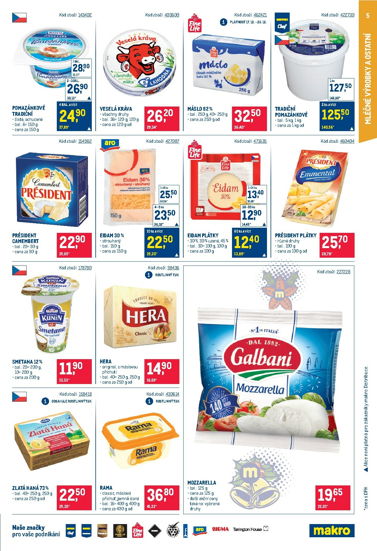 makro - Aktuální leták Makro - Maloobchod od 17.12. do 31.12. - page: 5