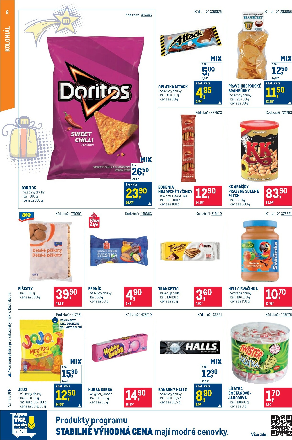 makro - Aktuální leták Makro - Maloobchod od 17.12. do 31.12. - page: 8