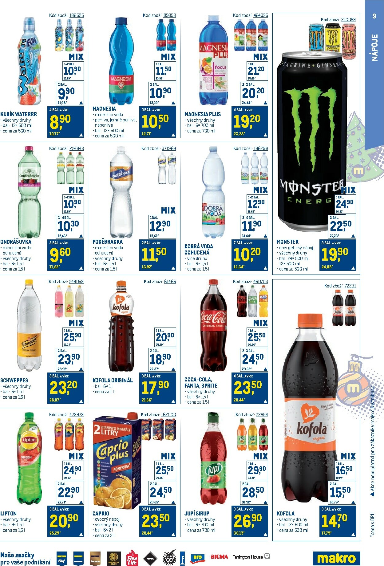 makro - Aktuální leták Makro - Maloobchod od 17.12. do 31.12. - page: 9