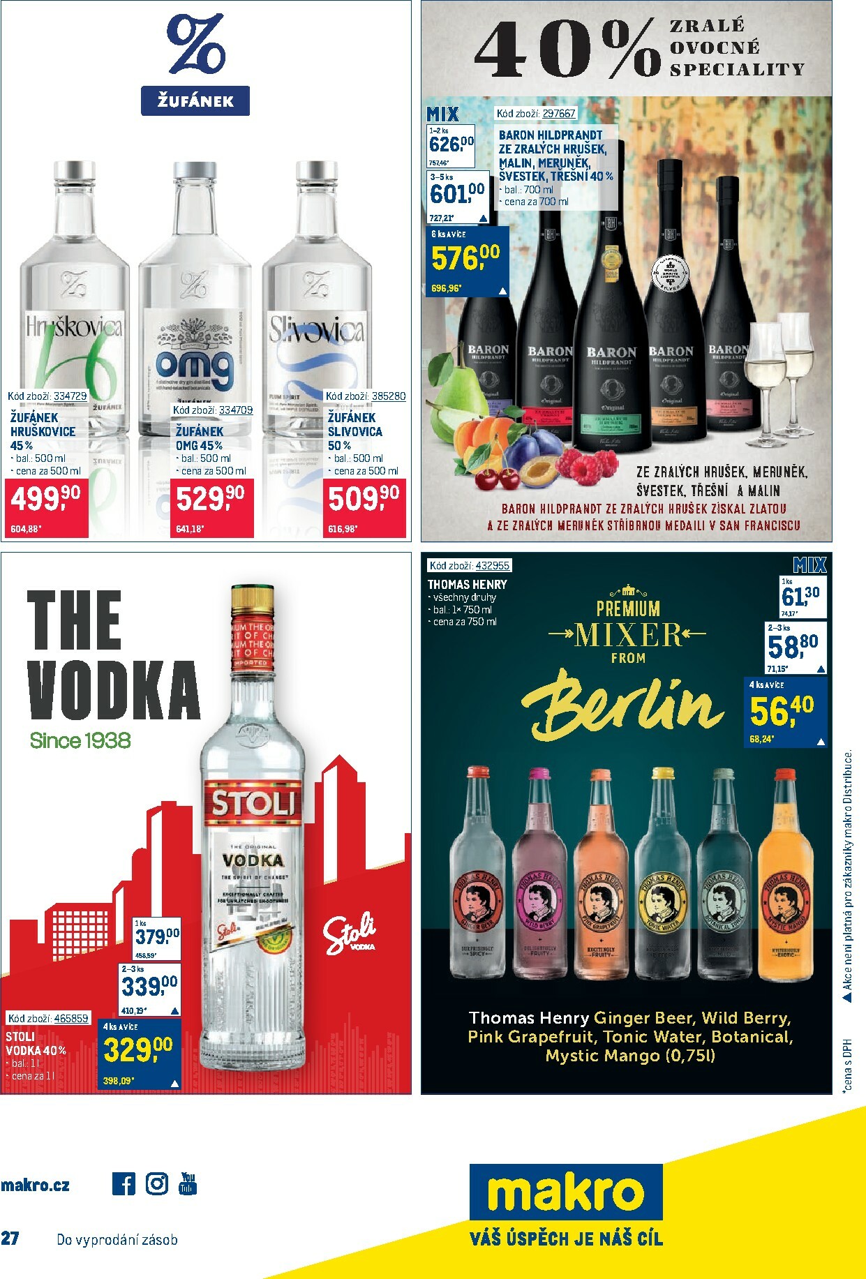 makro - Aktuální leták Makro - Gastronomie od 17.12. do 31.12. - page: 27