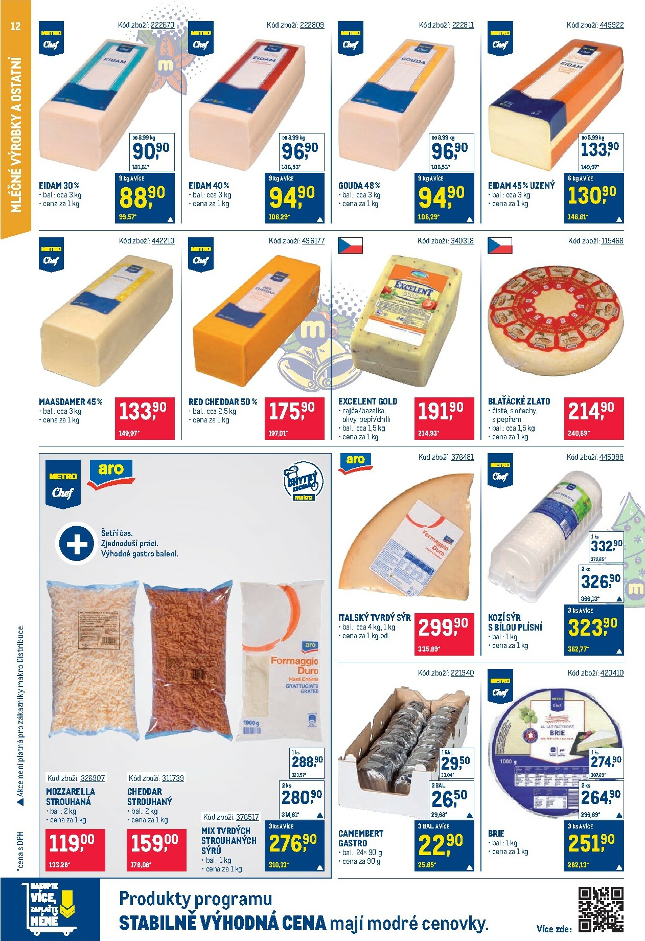 makro - Aktuální leták Makro - Gastronomie od 17.12. do 31.12. - page: 12