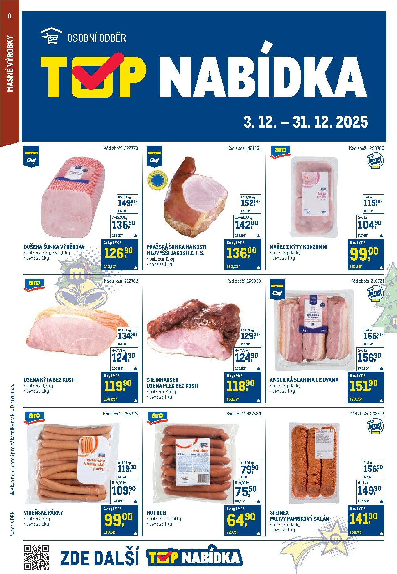 makro - Aktuální leták Makro - Gastronomie od 17.12. do 31.12. - page: 8