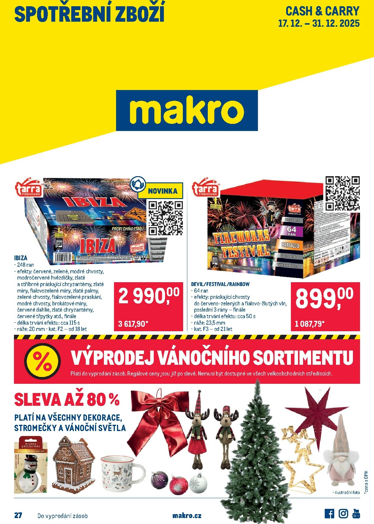 makro - Aktuální leták Makro - Spotřební zboží od 17.12. do 31.12.