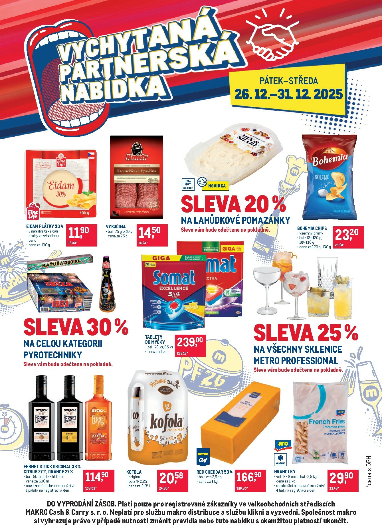 makro - Aktuální leták Makro - Partnerská nabídka od 26.12. do 31.12.