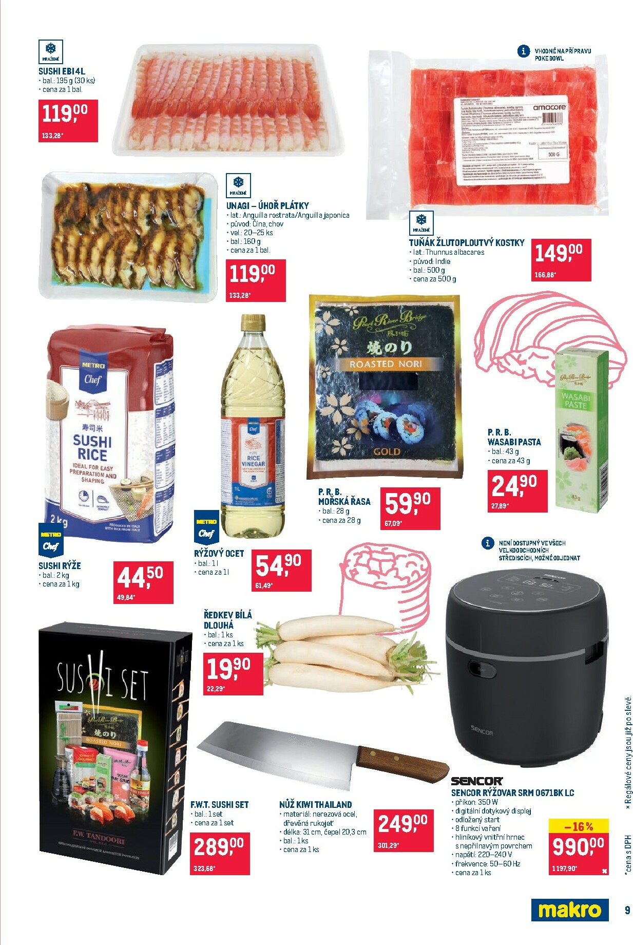 makro - Aktuální leták Makro - Pro milovníky jídla od 02.01. do 13.01. - page: 9