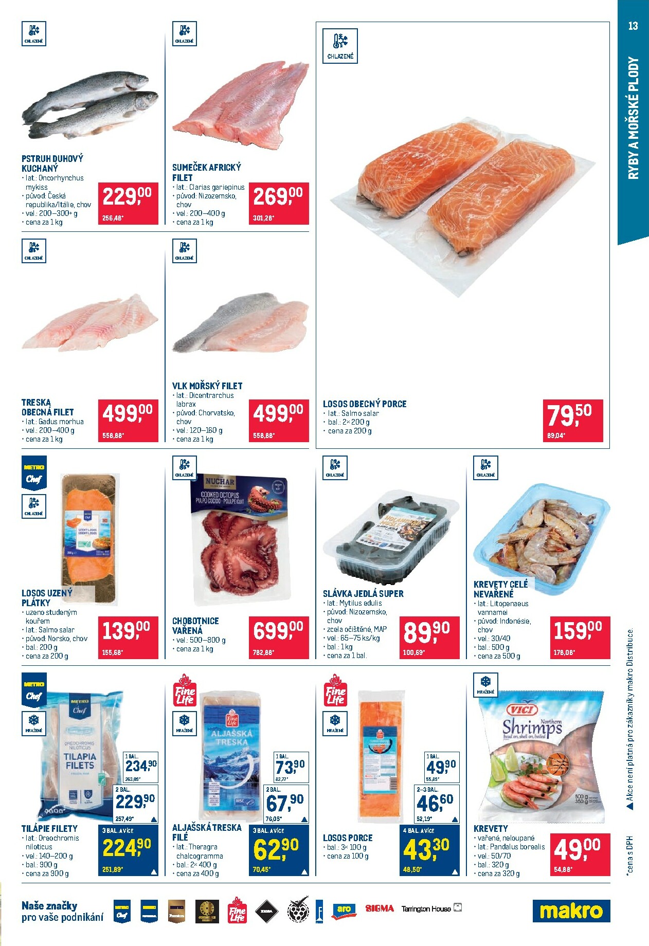 makro - Aktuální leták Makro - Pro milovníky jídla od 02.01. do 13.01. - page: 13