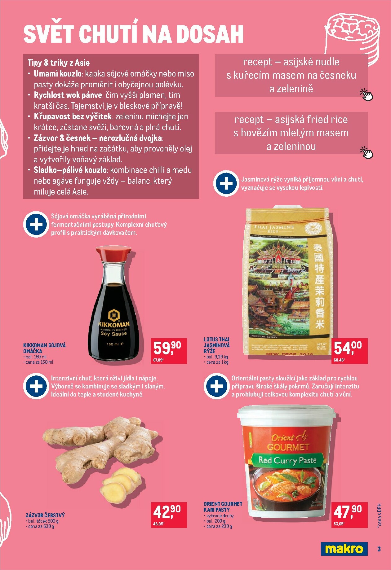 makro - Aktuální leták Makro - Pro milovníky jídla od 02.01. do 13.01. - page: 3