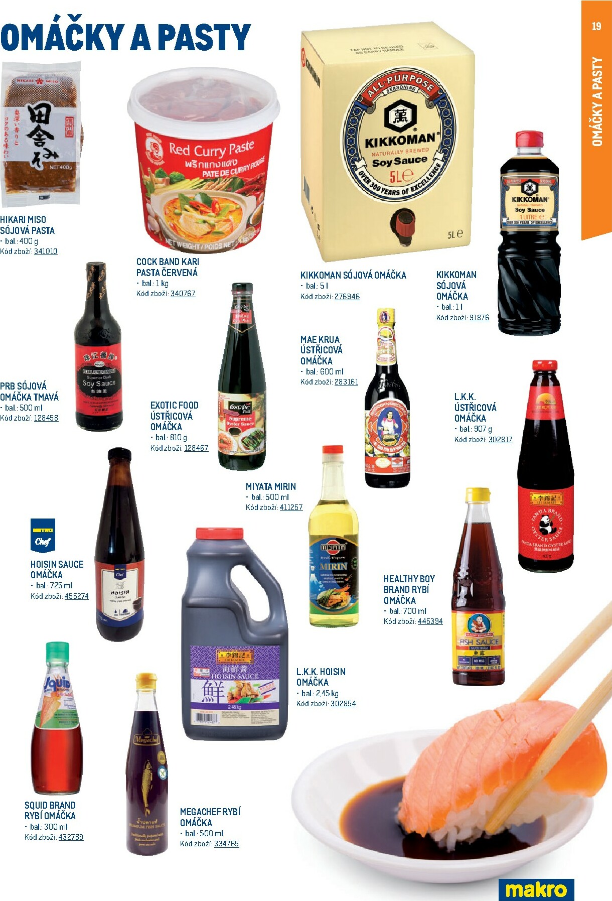 makro - Aktuální leták Makro - Asijská kuchyně od 01.01. do 31.12. - page: 19