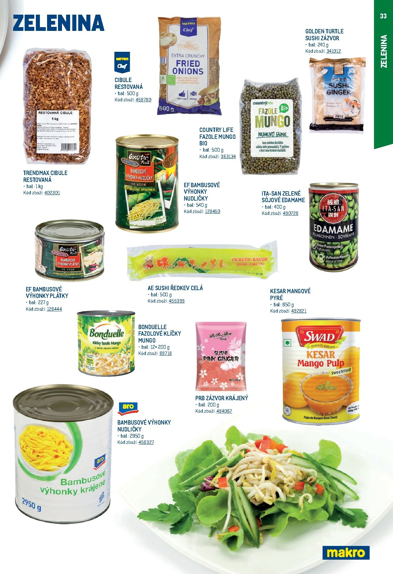 makro - Aktuální leták Makro - Asijská kuchyně od 01.01. do 31.12. - page: 33