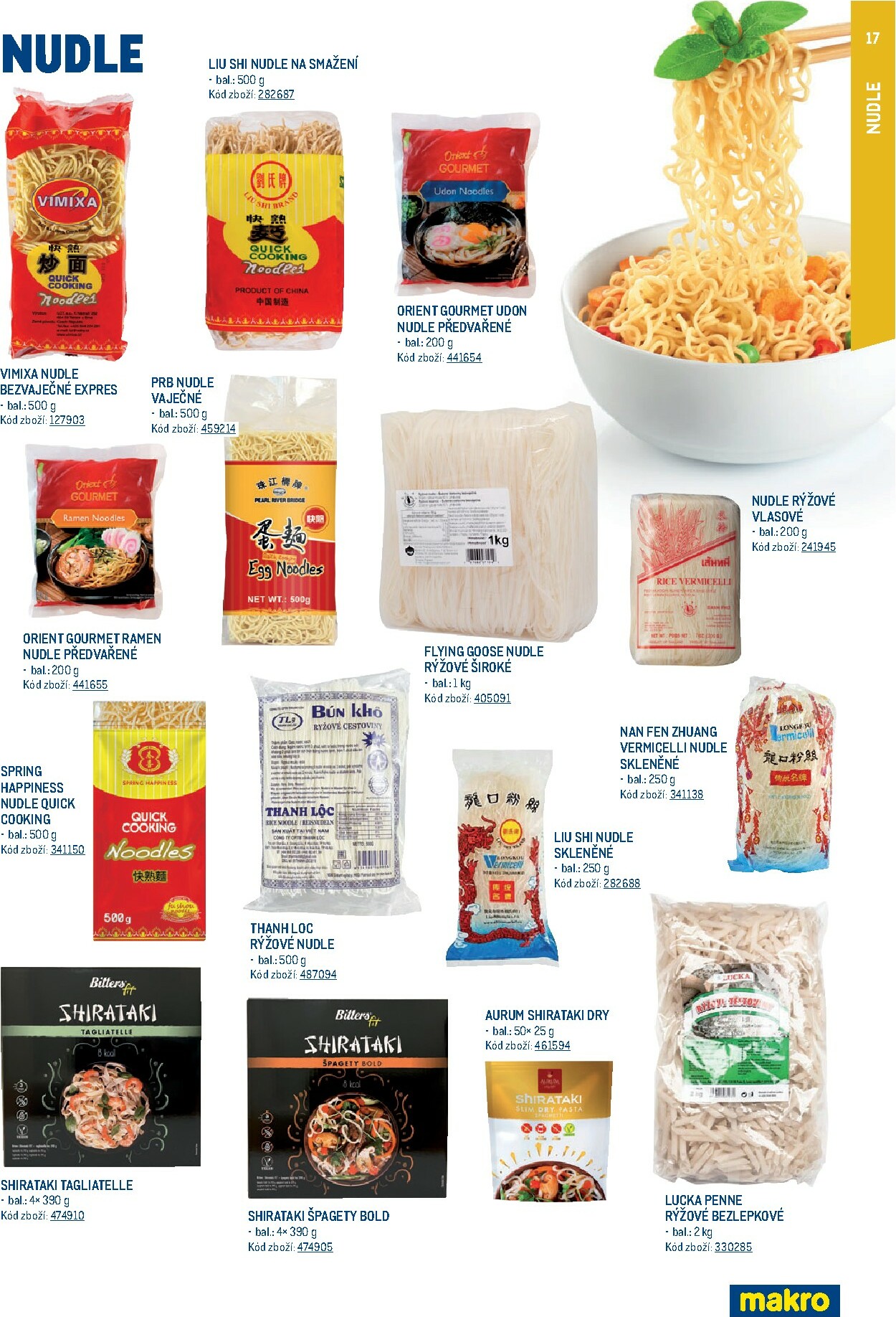 makro - Aktuální leták Makro - Asijská kuchyně od 01.01. do 31.12. - page: 17