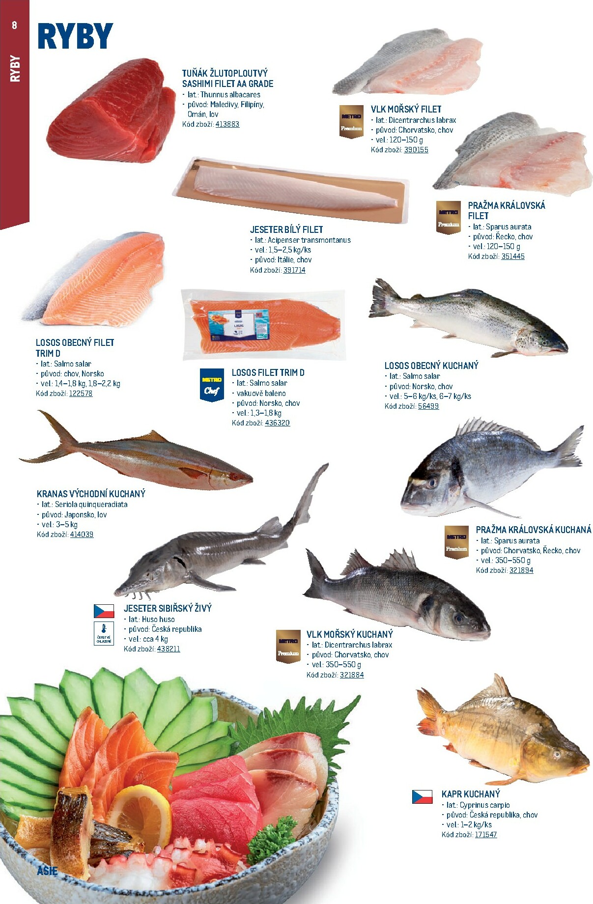 makro - Aktuální leták Makro - Asijská kuchyně od 01.01. do 31.12. - page: 8