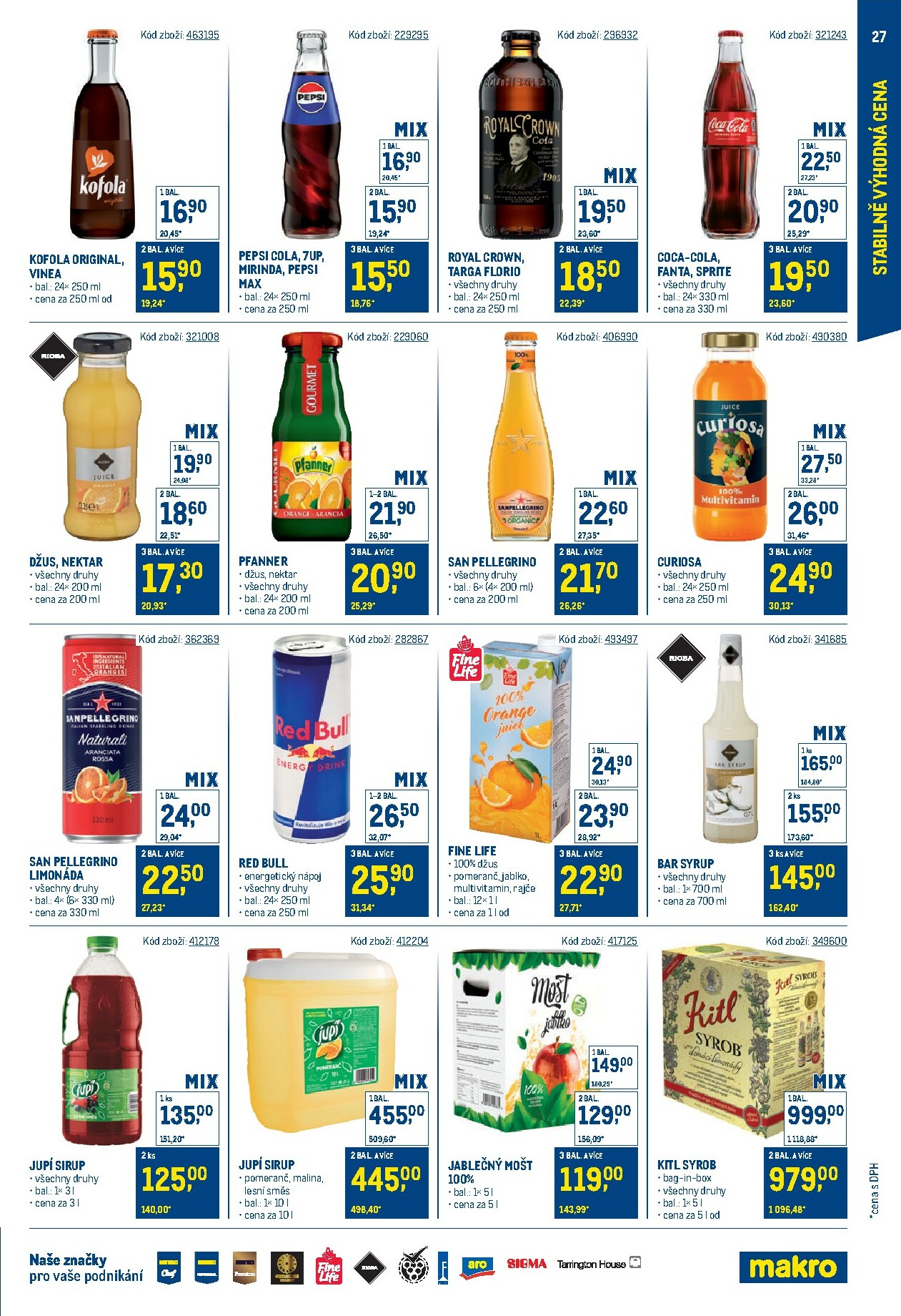makro - Aktuální leták Makro - Stabilně výhodná cena od 19.11. do 31.01. - page: 27