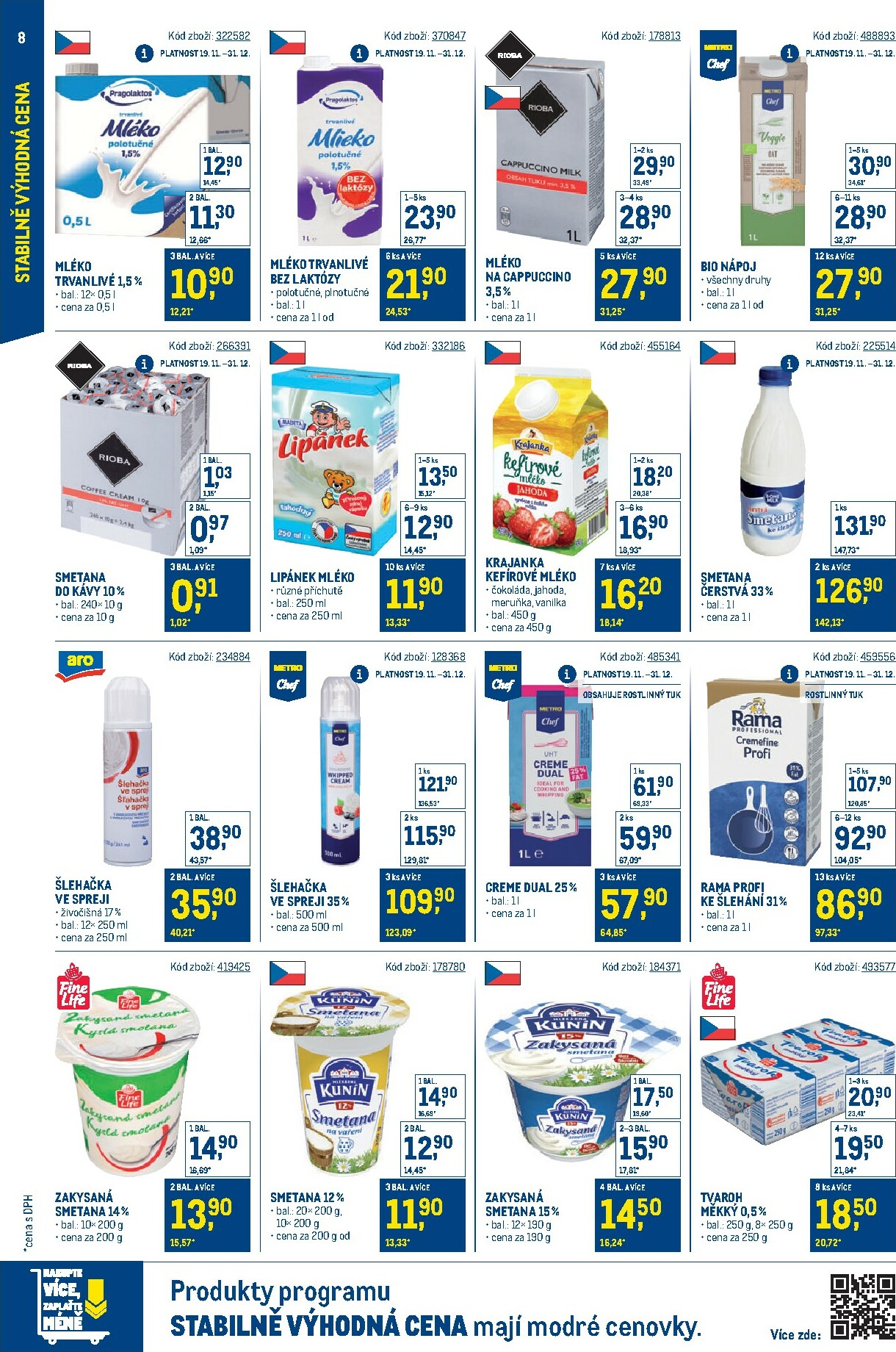 makro - Aktuální leták Makro - Stabilně výhodná cena od 19.11. do 31.01. - page: 8